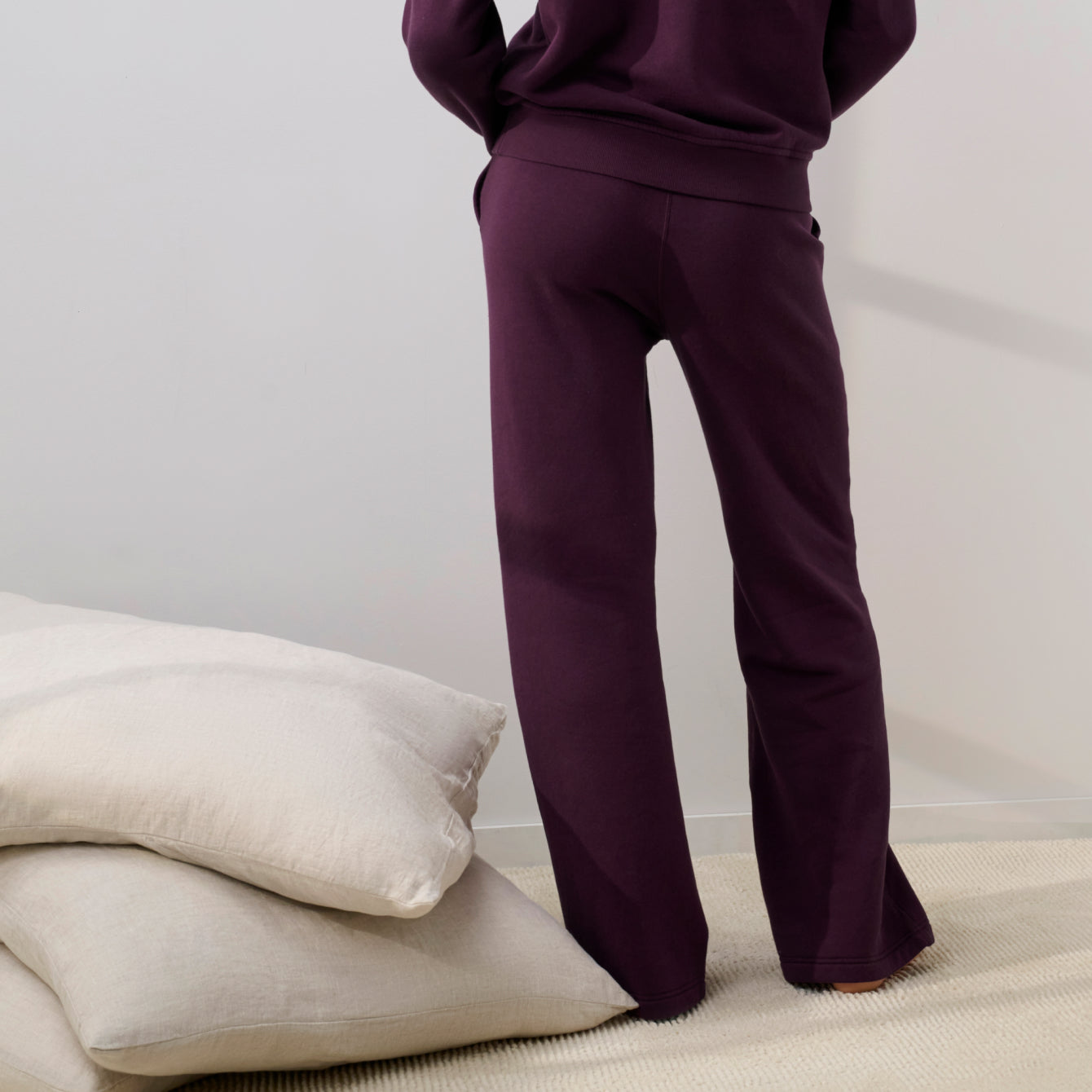 Silksweats™ Midweight Reversible Straight Leg