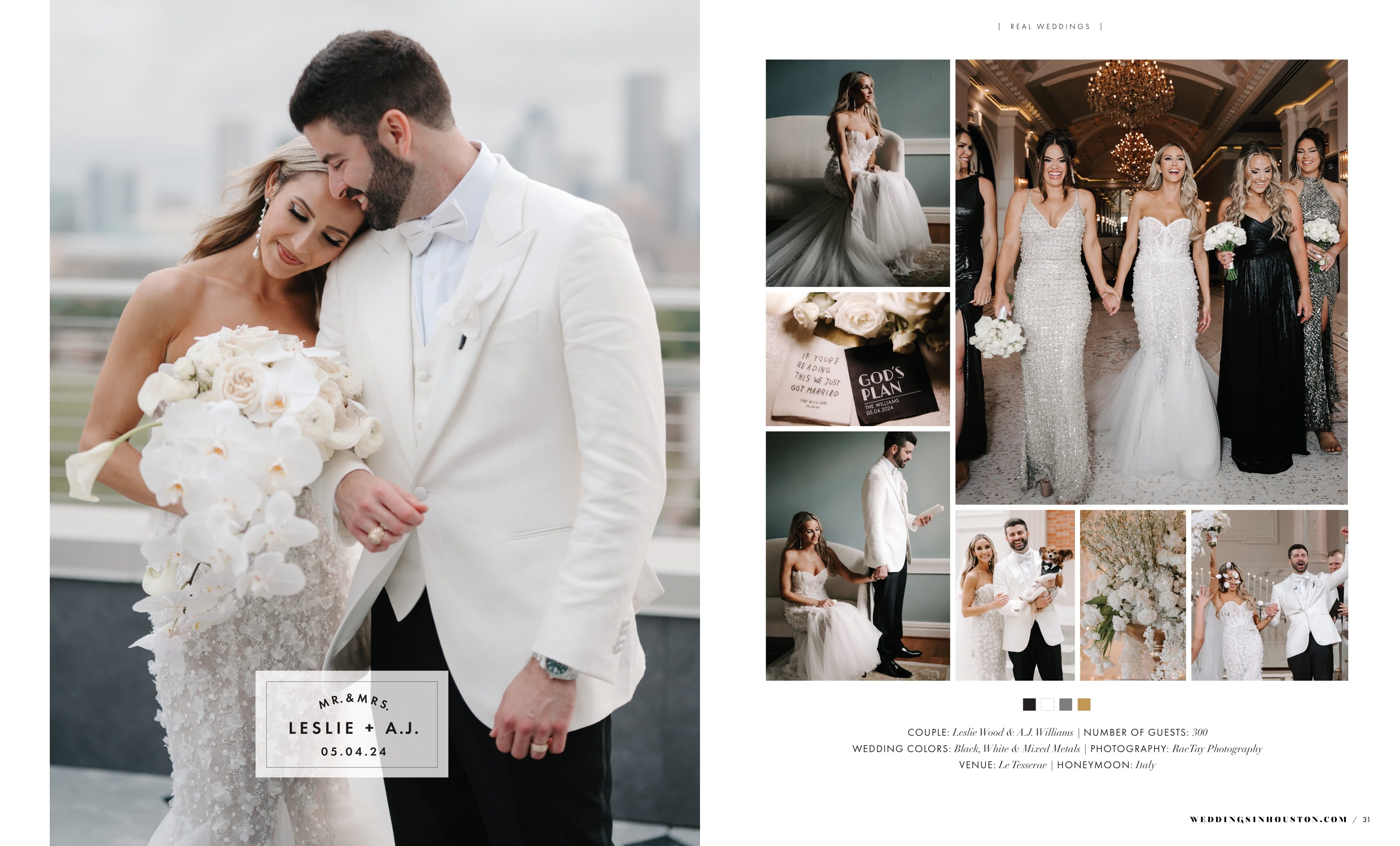 Weddings In Houston - 2025 & 2026 Guide To The Hottest Weddings Trends In Design, Style & Fashion