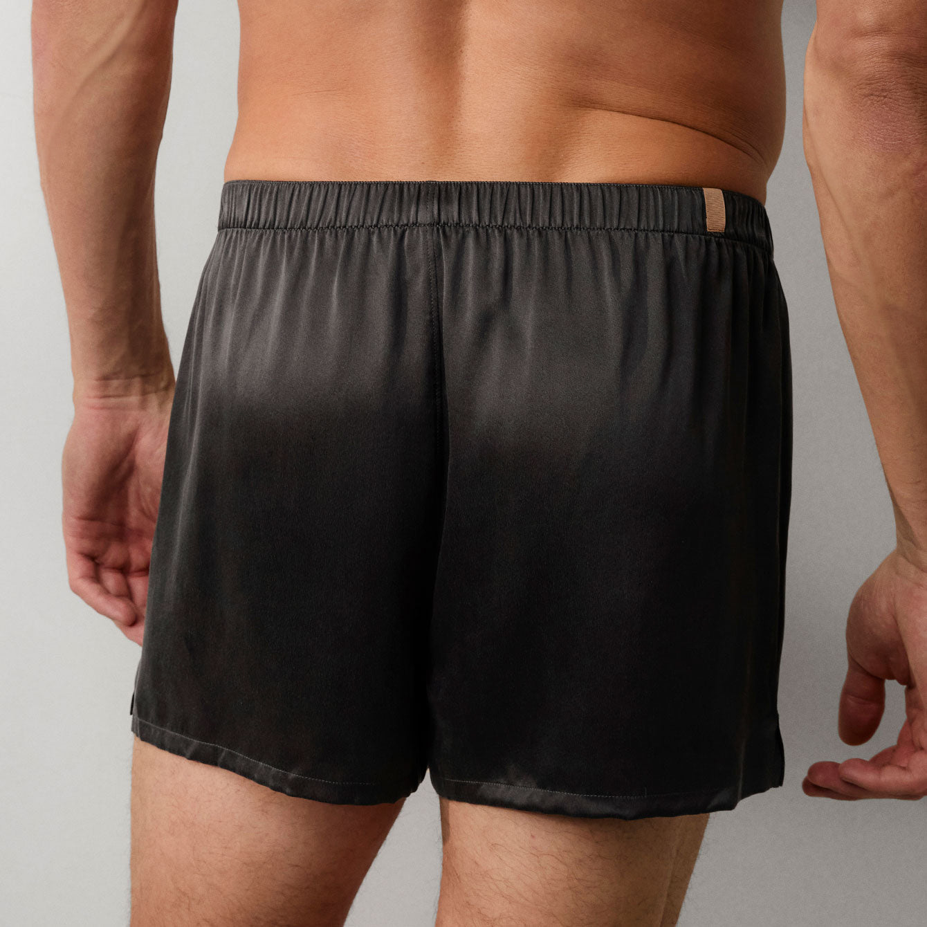 Men's Washable Silk Boxer