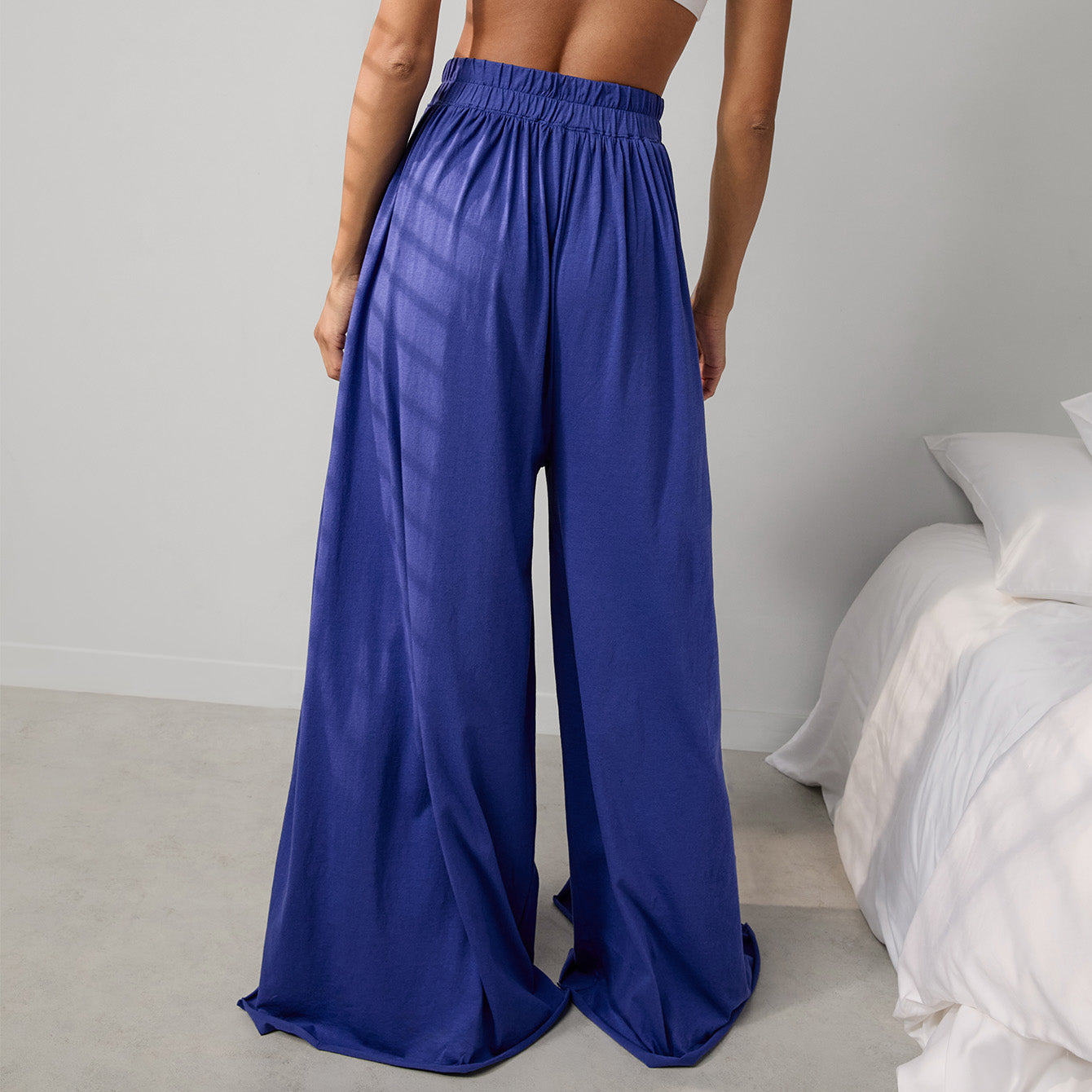 Organic Pima Wide Leg Pant