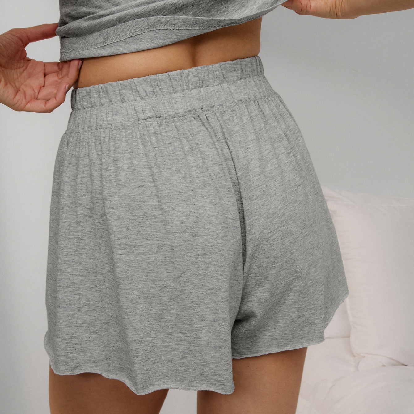 Organic Pima Wide Leg Short