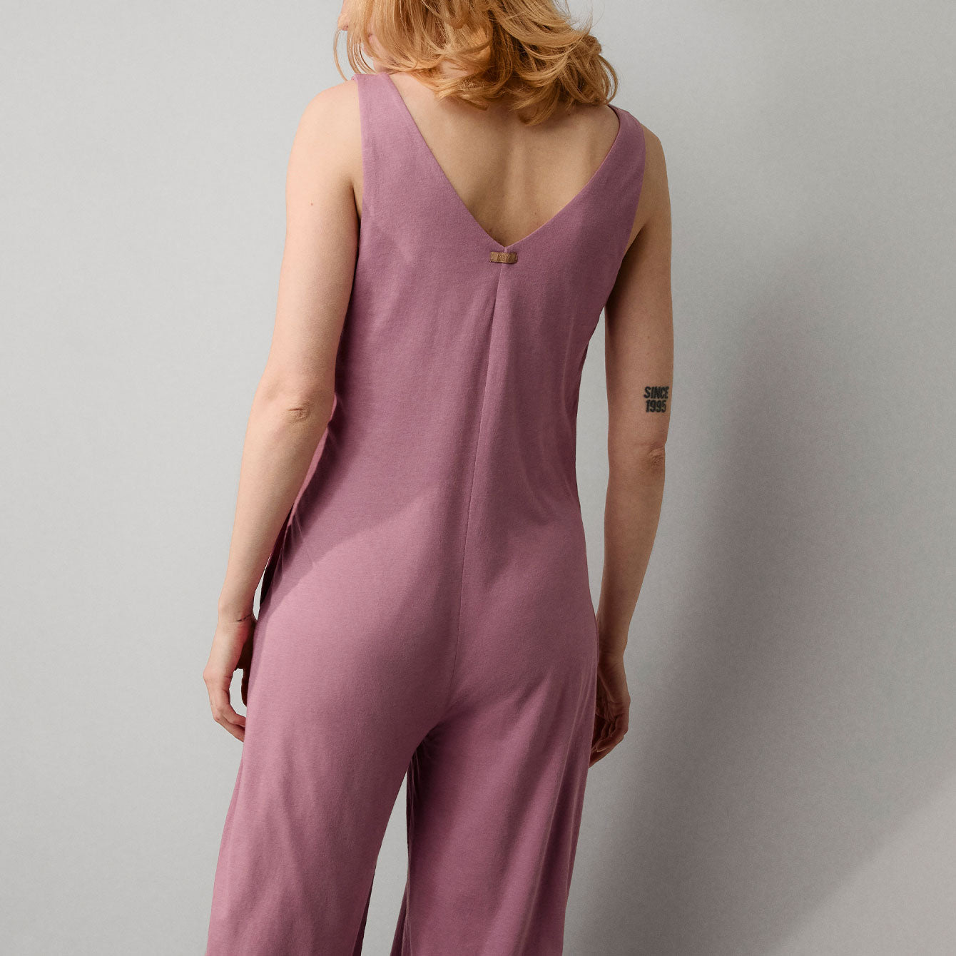 Organic Pima Double V Jumpsuit