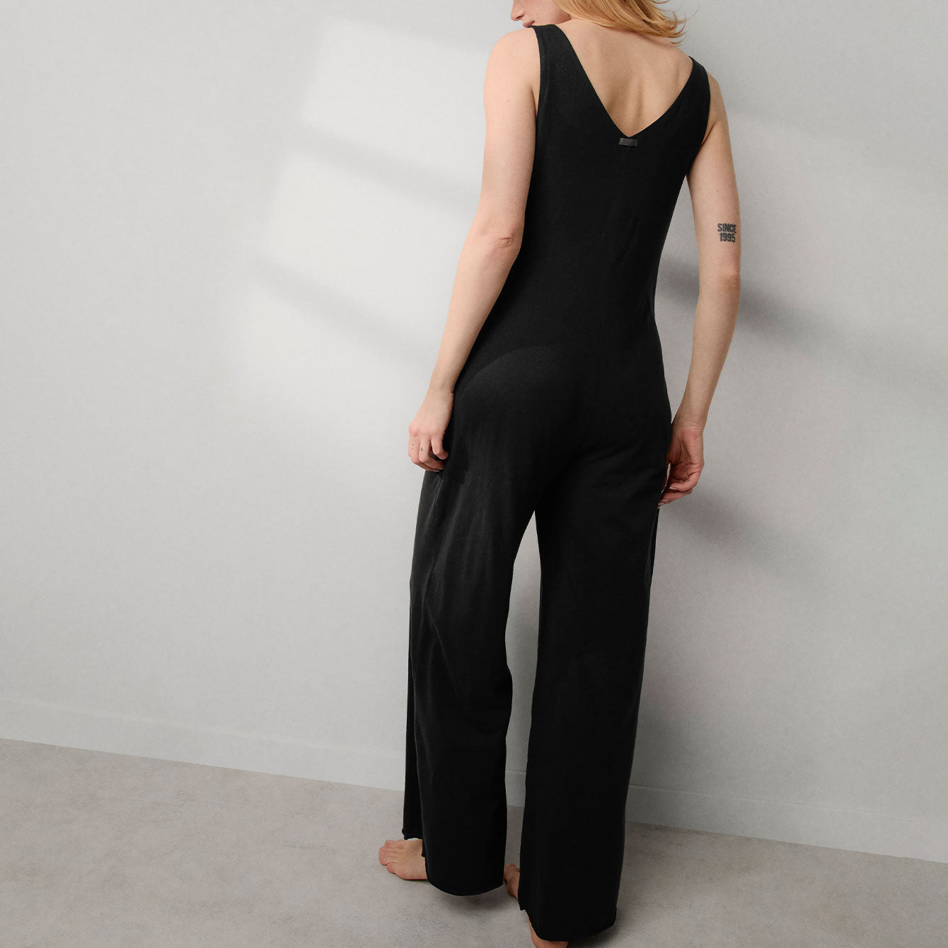 Organic Pima Double V Jumpsuit