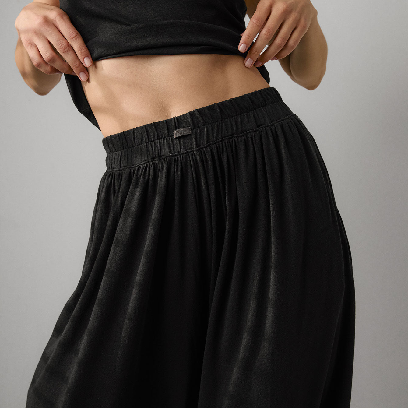 Organic Pima Wide Leg Pant