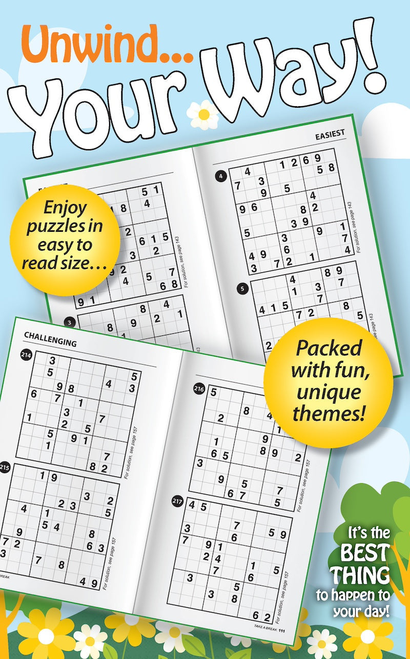 World's Best Puzzles Sudoku - Large Print, Volume 5 Issue 17 - Enhance Your Skills With 5 Levels of Difficulty