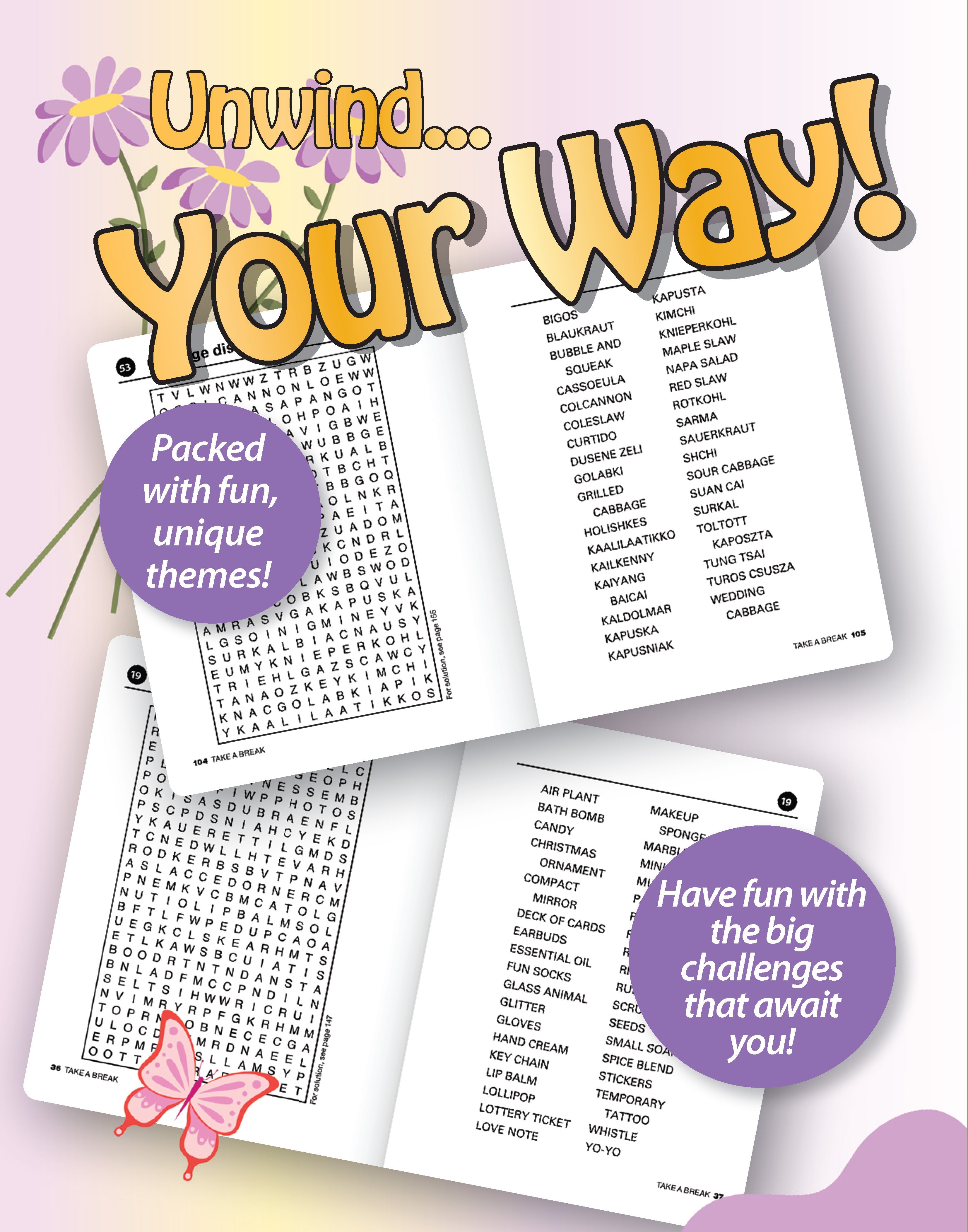 Tiny Take-Along Word Search