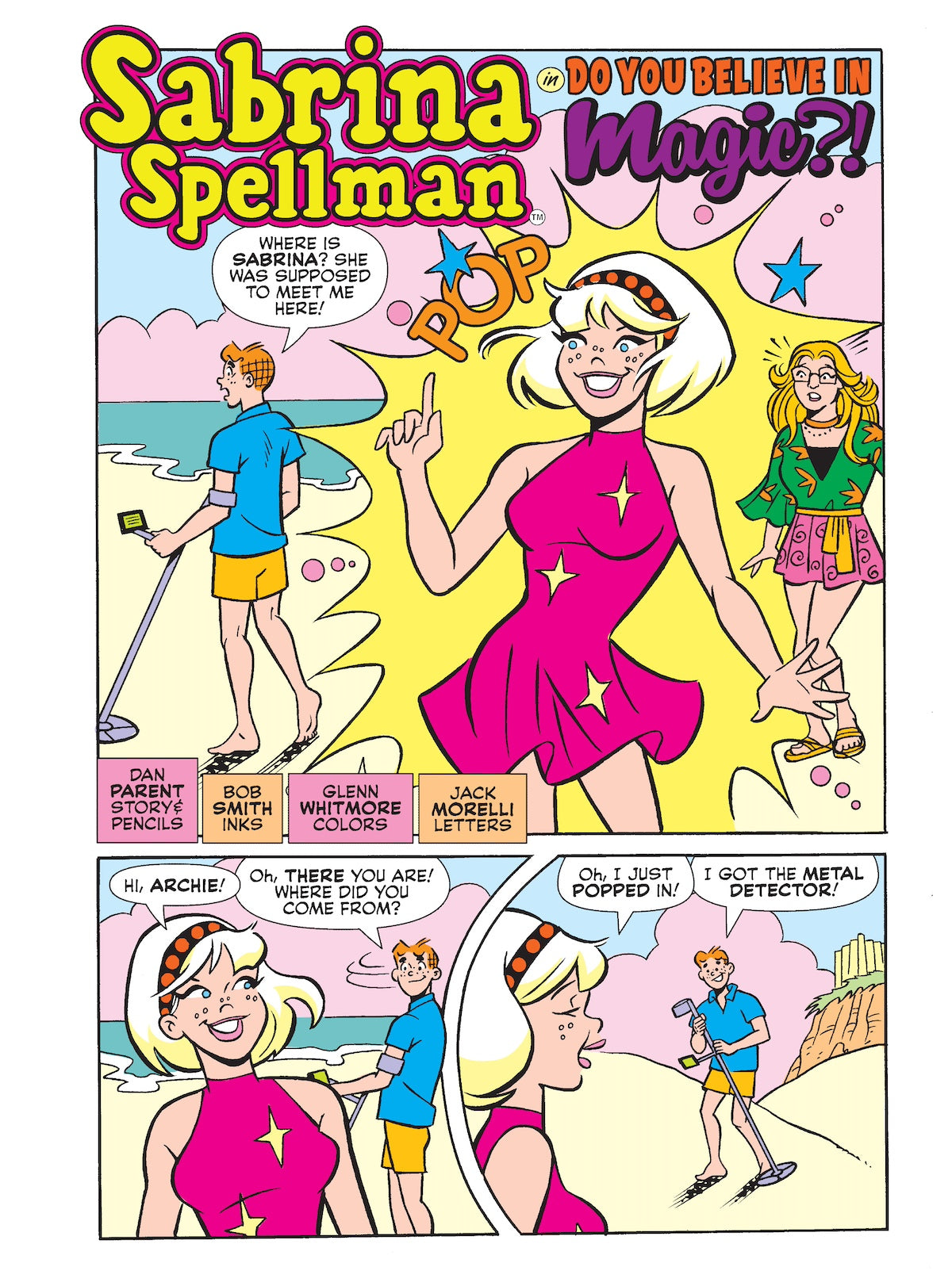 World Of Archie Jumbo Comics - Archie & The Gang Uncover Riverdale Beach's Haunted History, Ghost Surfers & Disappearing items Have Everyone On Edge, Are The Hang Ten Hauntings Real?