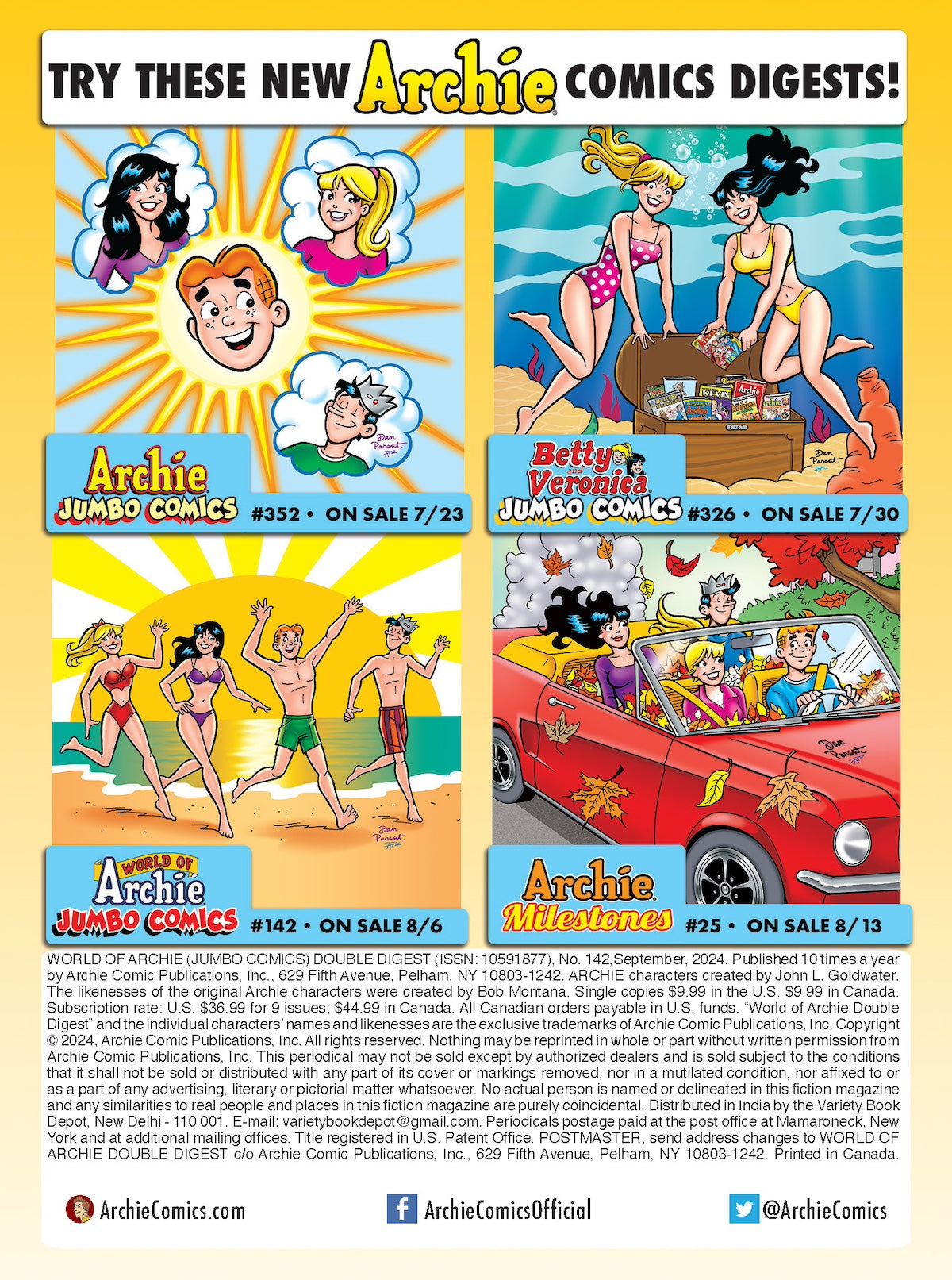World Of Archie Jumbo Comics - Archie & The Gang Uncover Riverdale Beach's Haunted History, Ghost Surfers & Disappearing items Have Everyone On Edge, Are The Hang Ten Hauntings Real?