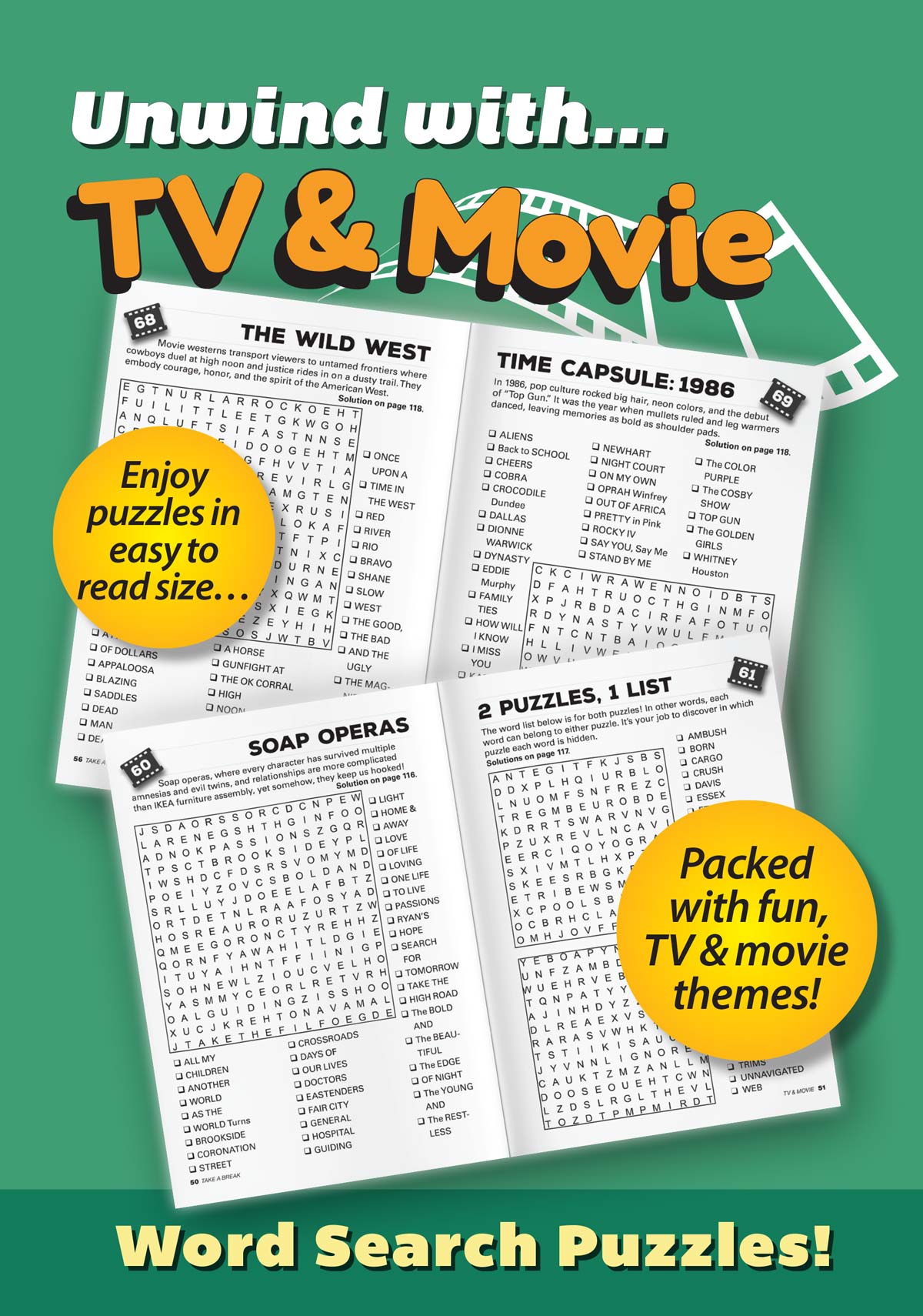 That's Entertainment Wordsearch TV & Movie #3