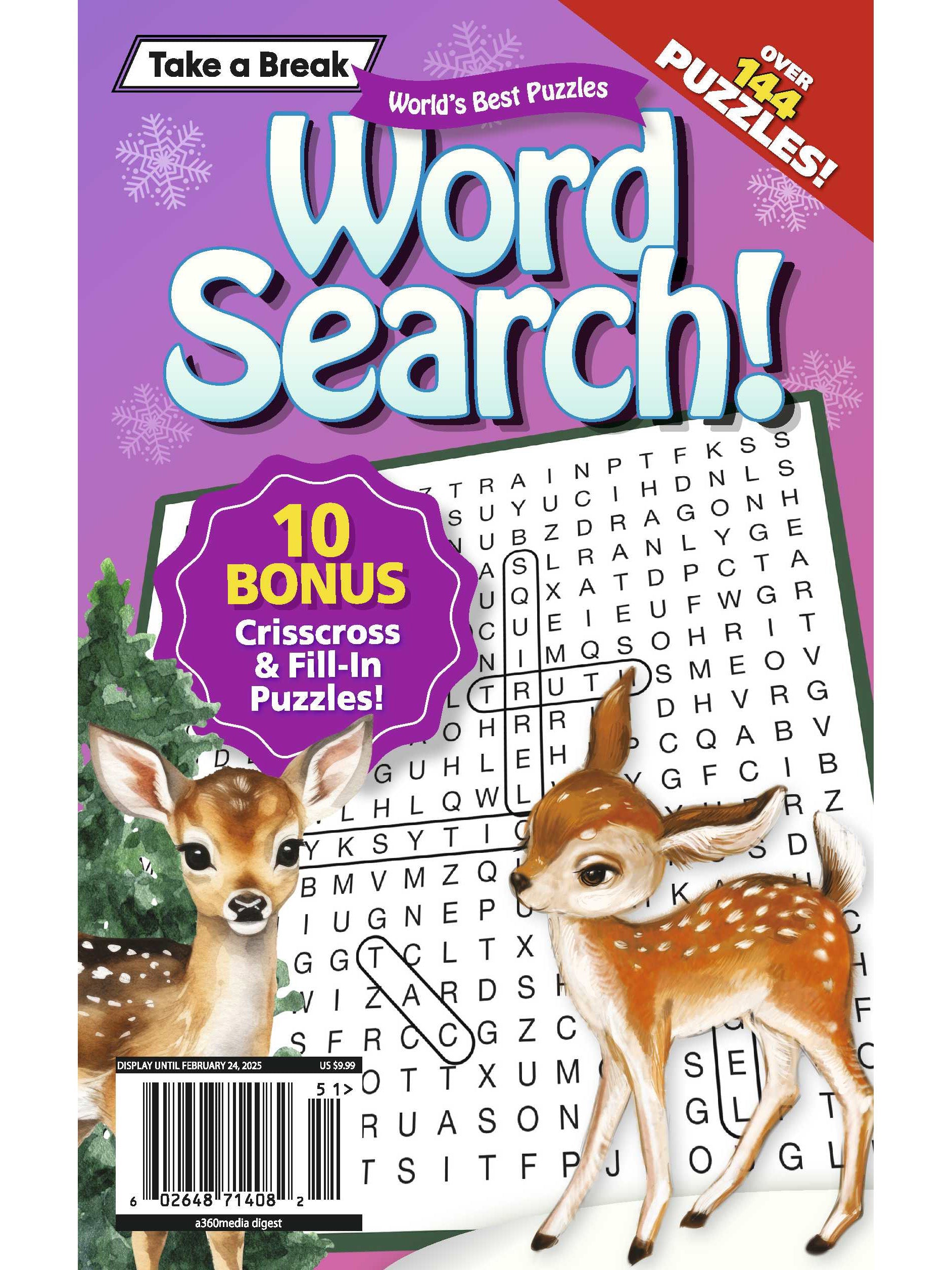 World's Best Puzzle - Word Search 24.11.11: Large Print, 71 Puzzles, 10 Bonus Puzzles & Fill Ins! The Perfect Way To Unwind & Sharpen Your Brain!
