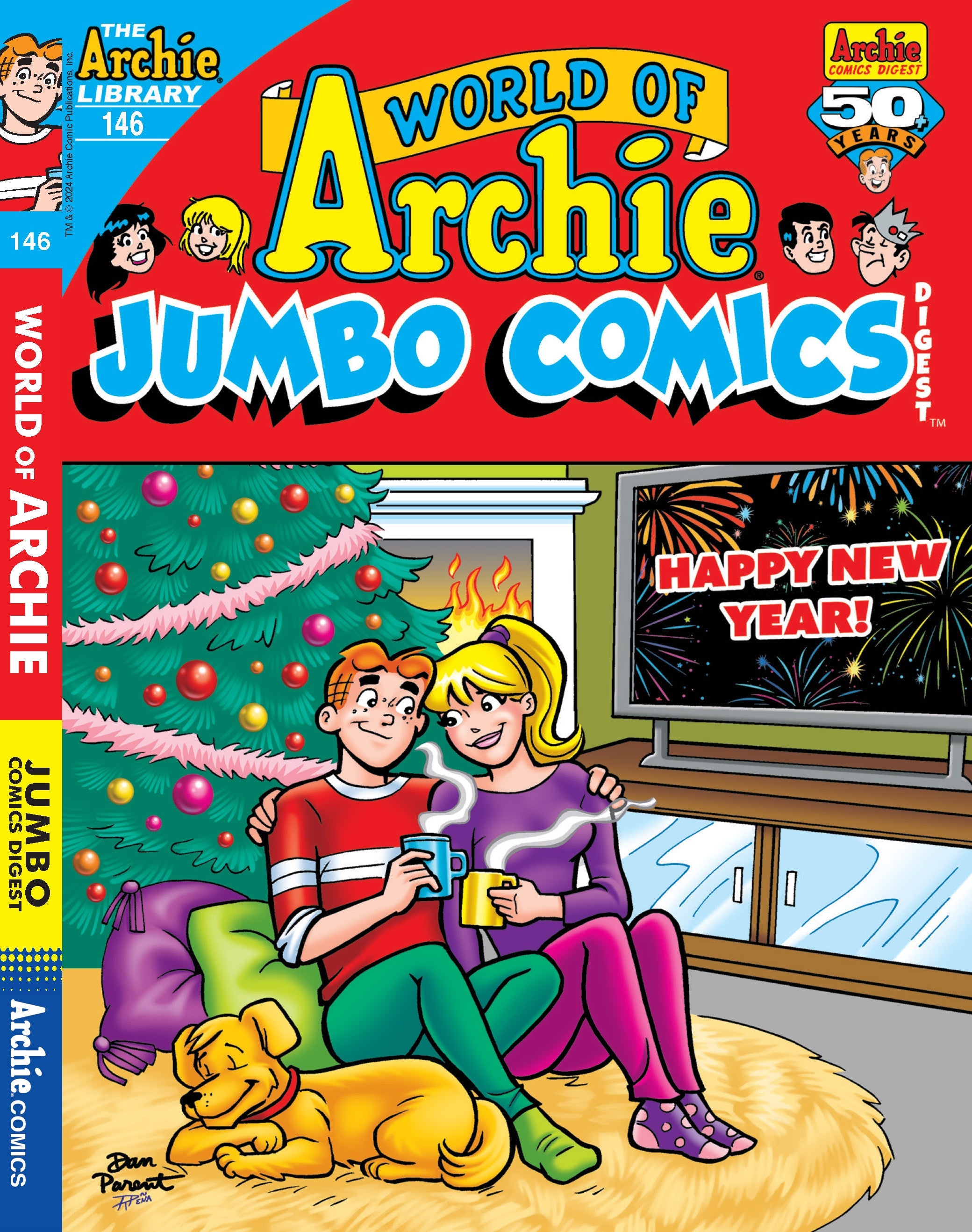 World Of Archie Jumbo Comics - Issue 146: New Year's Nightmare As Archie, Sabrina & Friends' Face Ice Witches During The Ball Drop In Times Square, Will This New Year's Bash Be A New Year's Bust?