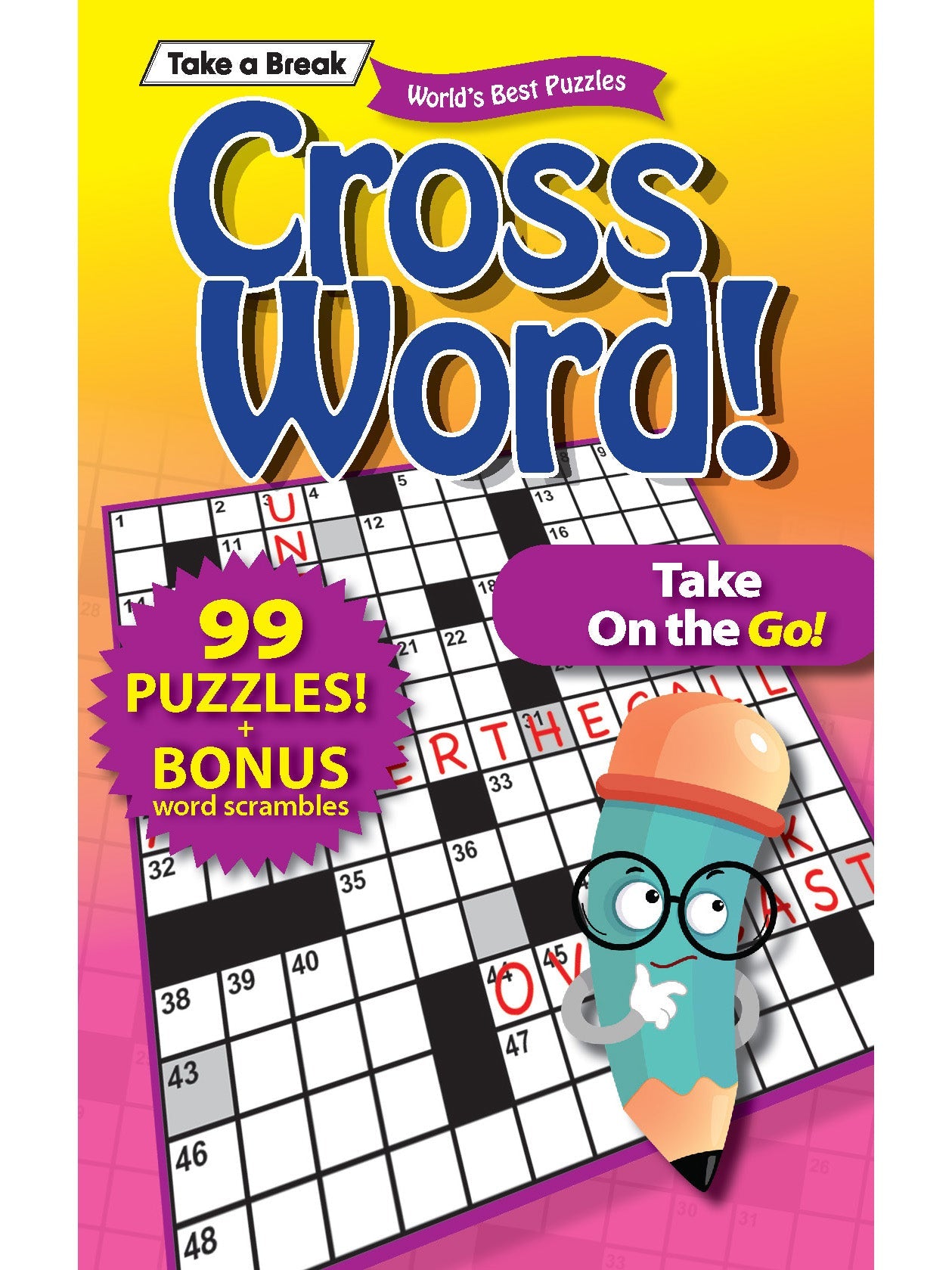 World's Best Puzzle - Crossword 25.04.11: 99 Puzzles & Mystery Words, Large Print, Bonus Word Scrambles, Take On The Go, Enjoy Hours Of Mind-Boosting Fun & More!
