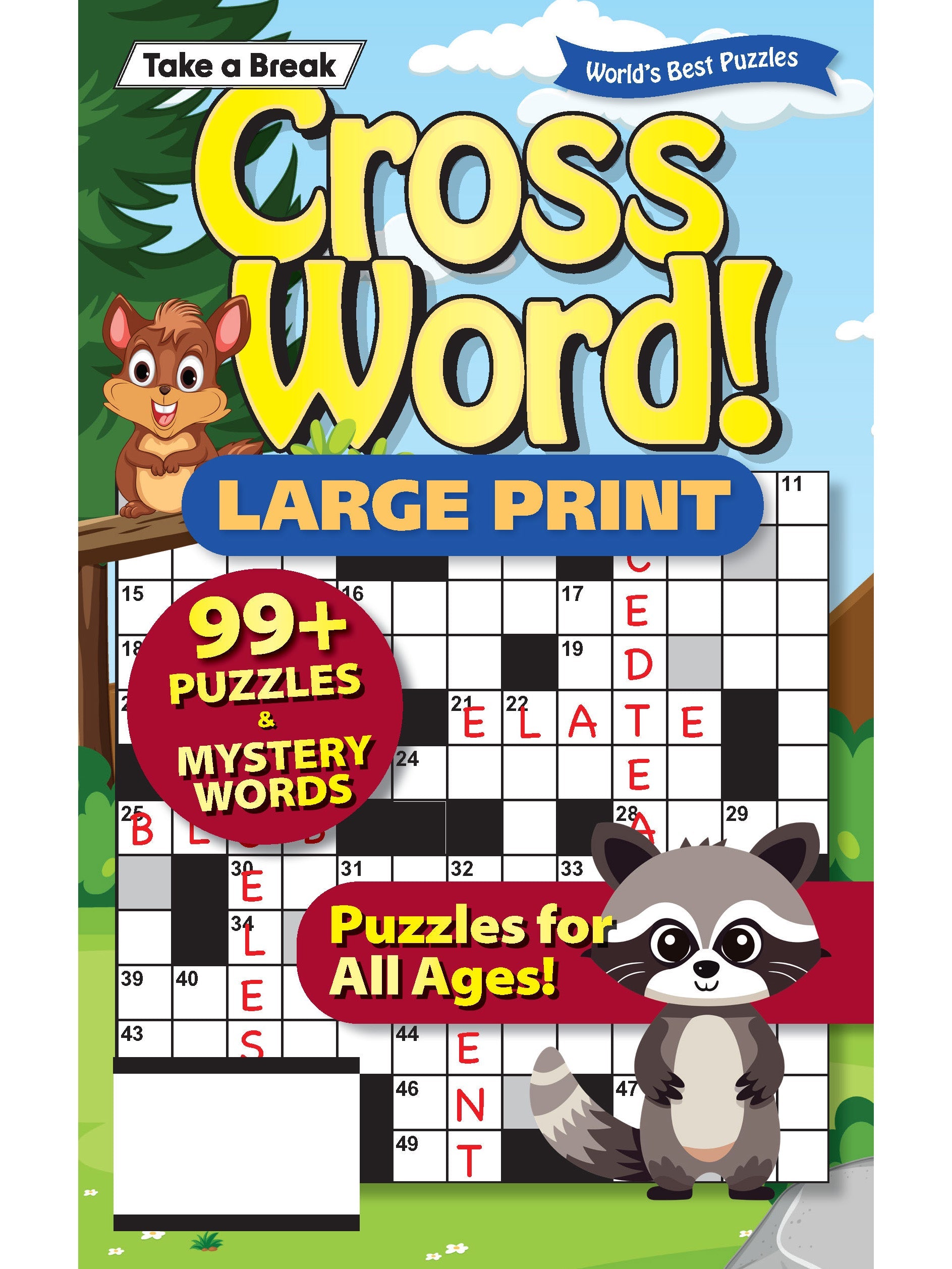 World's Best Puzzle - Crossword 25.07.18: Over 99 Puzzles, Large Print, Mystery Words, Relax & Unwind, Enjoy Hours Of Mind-Boosting Fun & More!