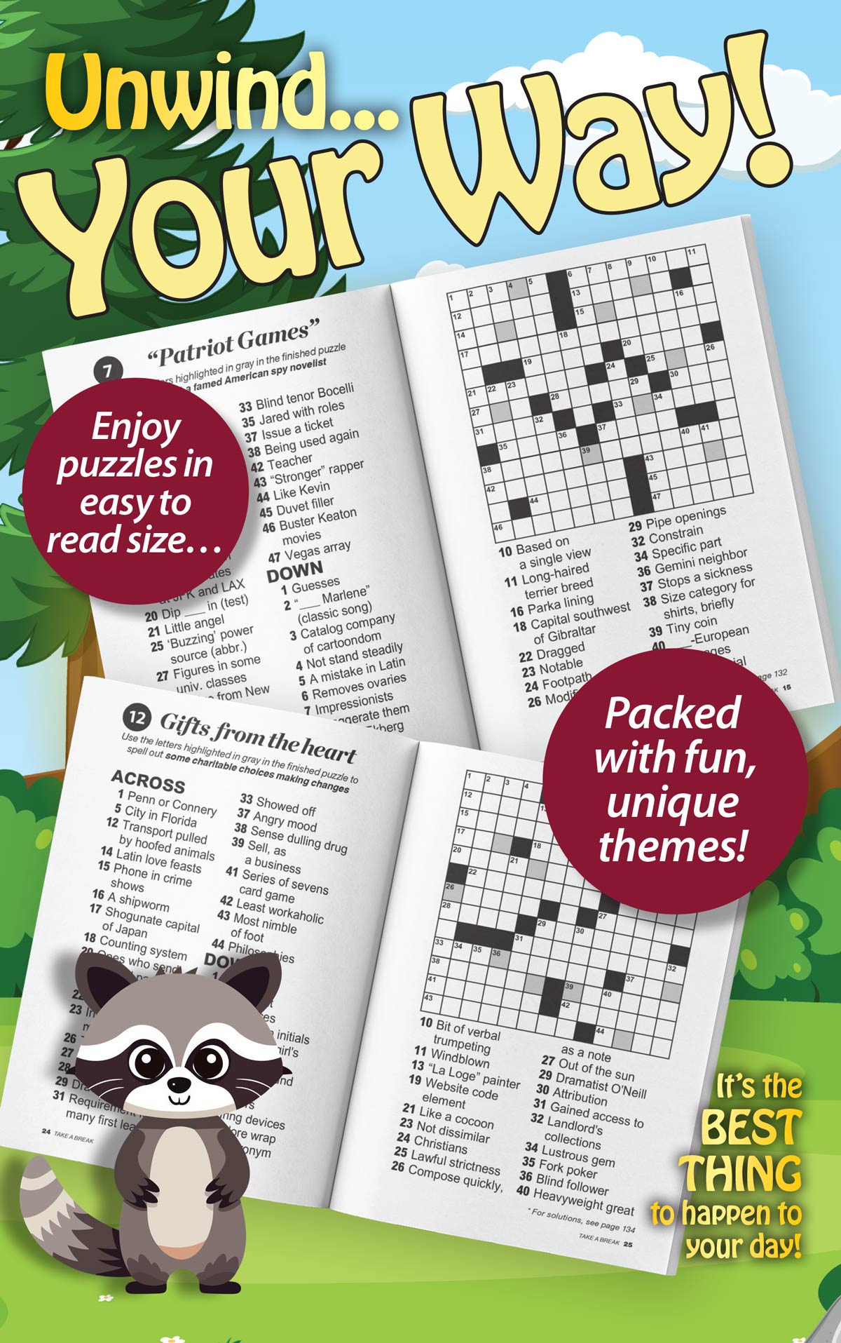 World's Best Puzzle - Crossword 25.07.18: Over 99 Puzzles, Large Print, Mystery Words, Relax & Unwind, Enjoy Hours Of Mind-Boosting Fun & More!