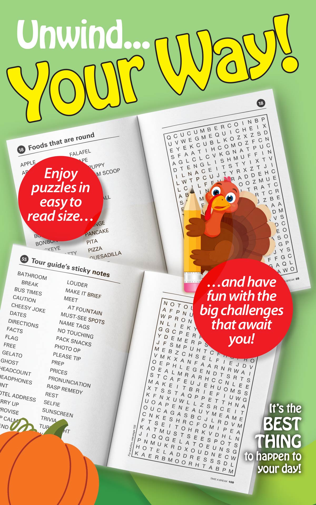 World's Best Puzzle - Word Search 25.08.29: Large Print, 71 Themed Puzzles, Easy To Read, Be Challenged, Relax & Unwind, Sharpen Your Brain & More!