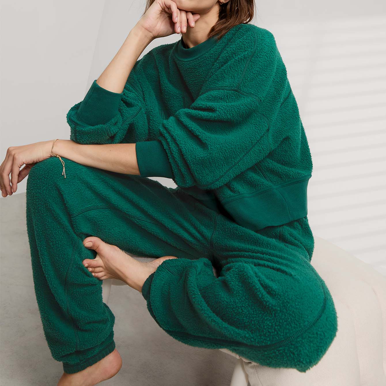 Silksweats™ Midweight Reversible Seamed Jogger