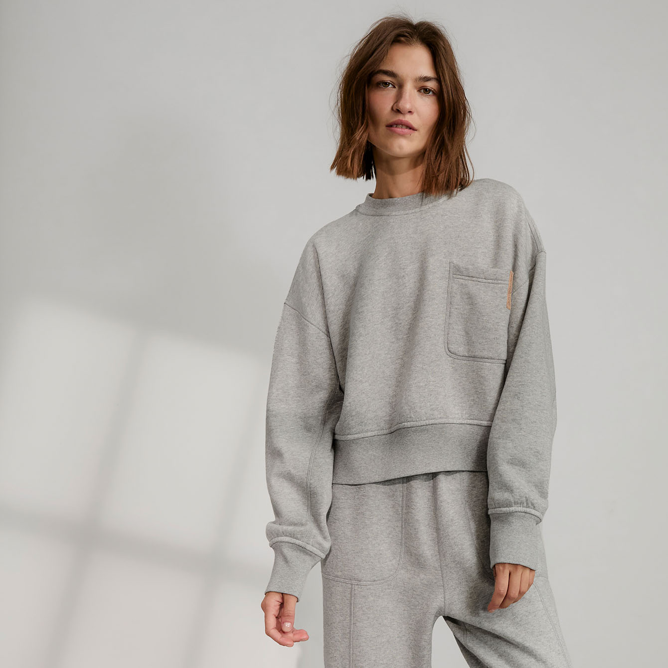 Silksweats™ Midweight Reversible Relaxed Boxy Pullover