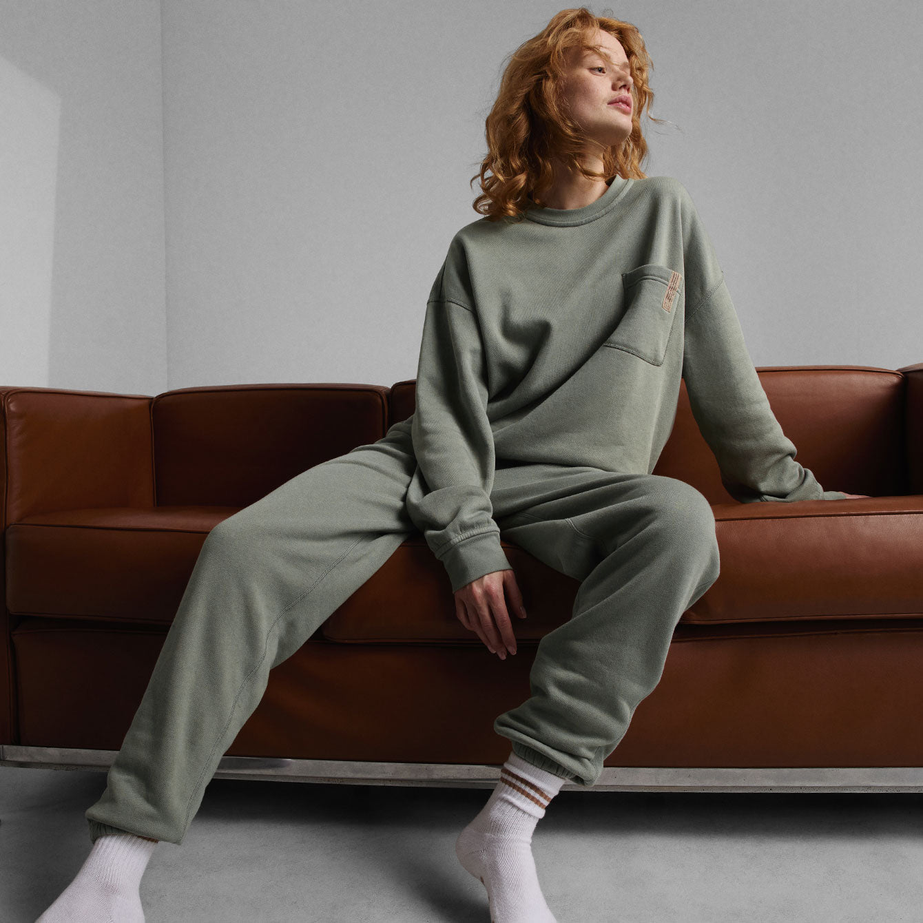 Silksweats™ Midweight Reversible Pocket Sweatshirt