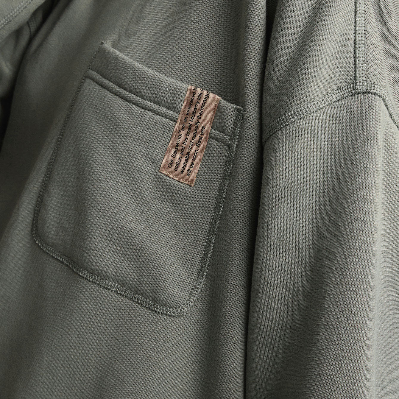 Silksweats™ Midweight Reversible Pocket Sweatshirt