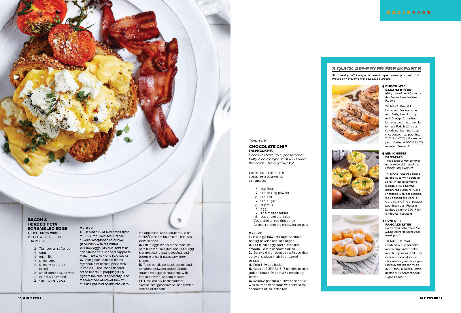 Air Fryer - 101 Recipes: 100 Pages Of Appliance Tips & Tricks, Hacks, Techniques, Healthy Snacks, Easy Breakfast, Pancakes, Sides, Family Dinners, Quick Appetizers, Wings, Crab Cakes & Desserts!