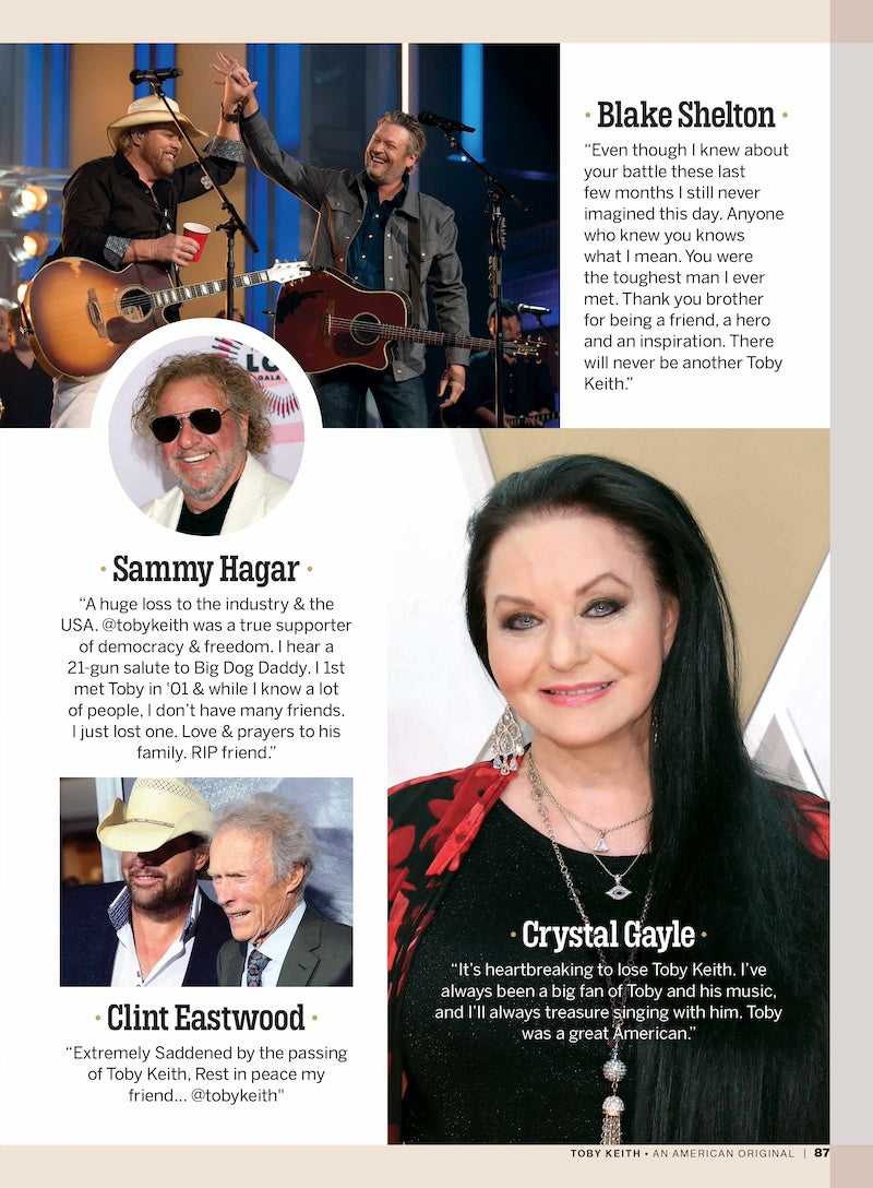 Toby Keith - An American Patriot, Oklahoma Origins, Country Music Star, Should've Been A Cowboy, As Good As I Once Was, Politics, Family, Stomach Cancer, Death, Dolly Parton, Crystal Gayle & More!