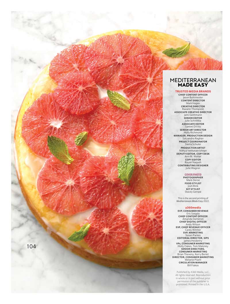 Taste Of Home - Mediterranean Made Easy: 118 Recipes, Veggies, Seafood, Nuts, Legumes, Oils, Whole Grains, Protein Breakfasts, Salads, Fast Family Dinners, Greek Appetizers, Italian Entrees & More!