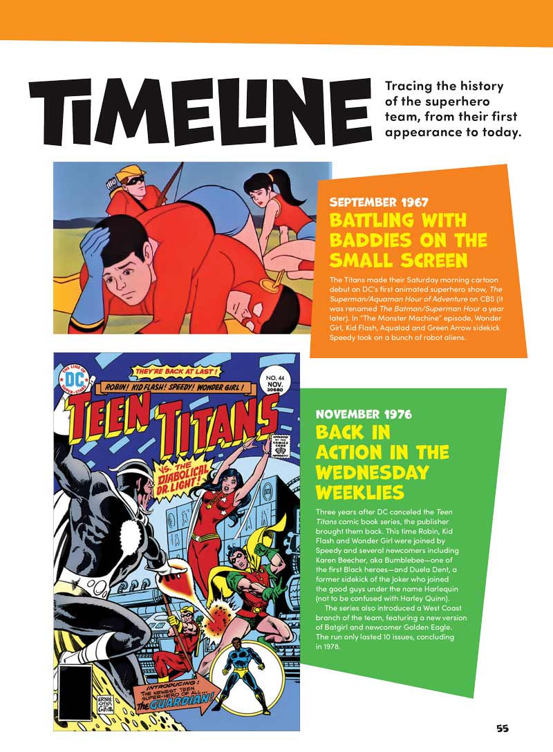 Teen Titans - Fan Guide: Heroes, Robin, Cyborg, Starfire, Ravin, Villains, Brother Blood, Blackfire, Origin Story, Timeline, Best Episodes, Jolly Fat Man, Live-Action Movie, Quizzes, Puzzles & More!