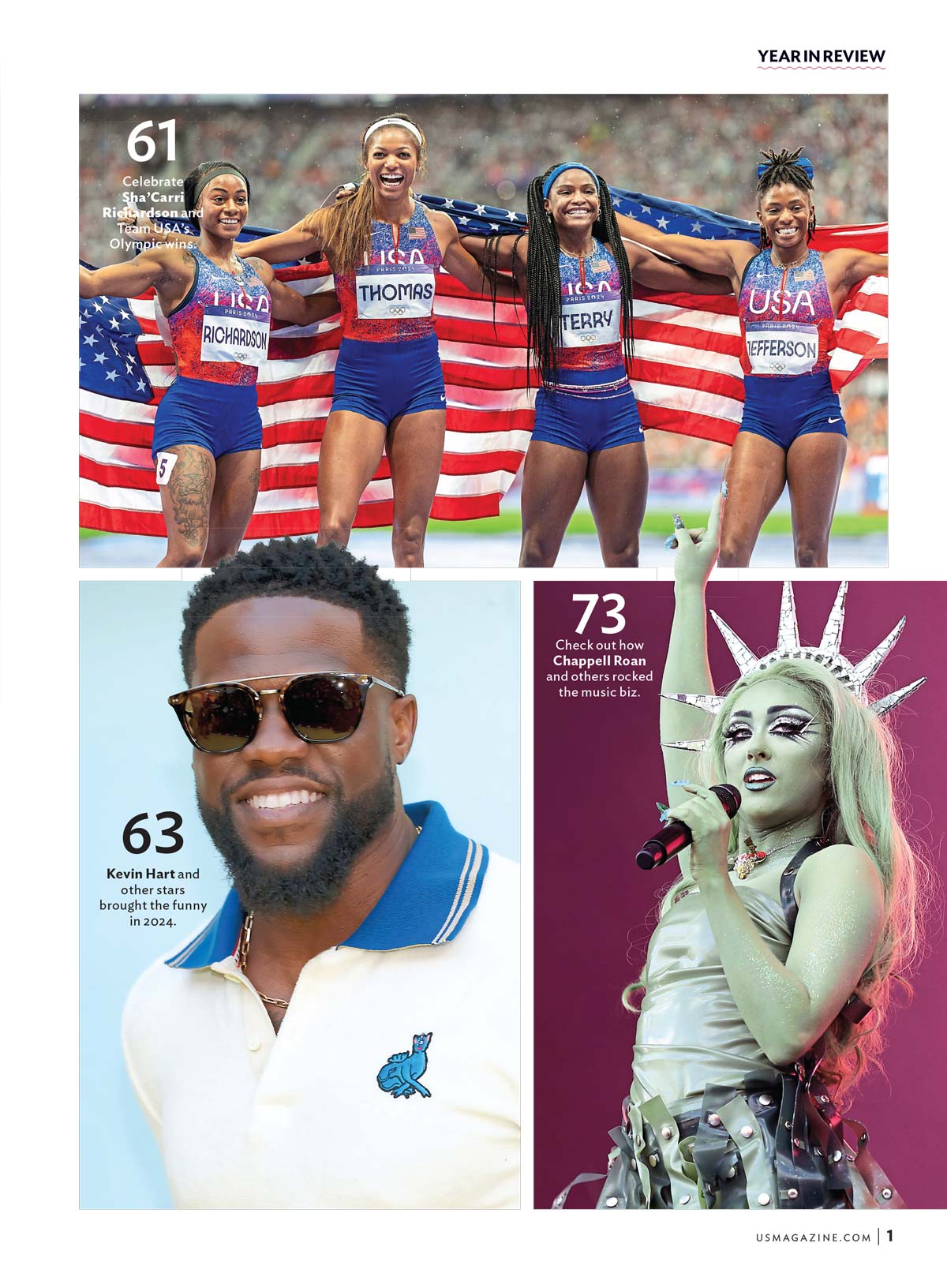 US Weekly - Year In Review 2024: Shocking Splits, Royal Updates, Baby Joy, Wedding Bells, Box-Office Hits, Legal Controversy, Reality Bombshells, Confessions, Makeovers, Olympics, Stars We Lost & More