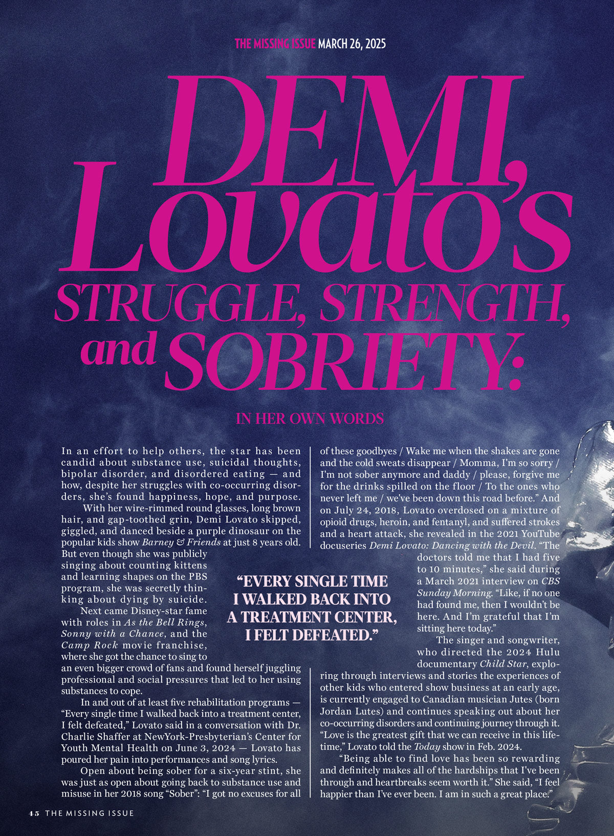 Us Weekly Exclusive: The Missing Issue