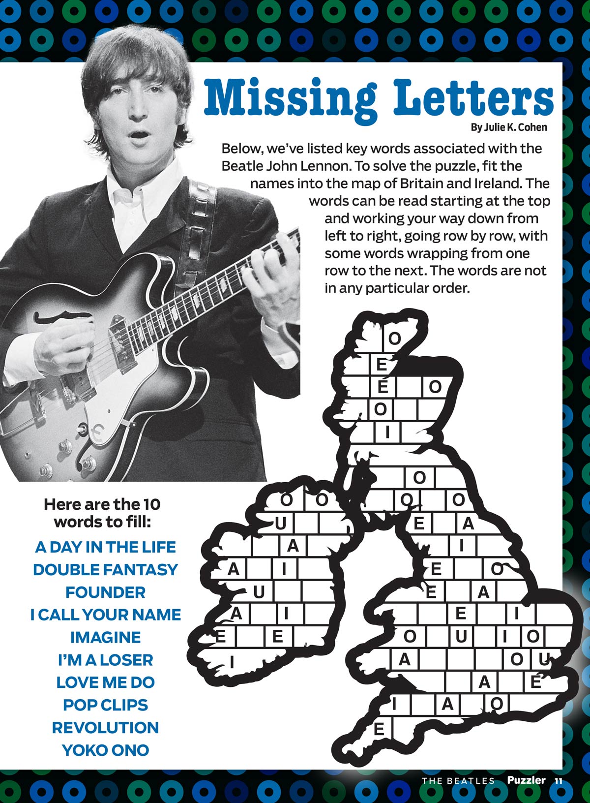 TV Guide Puzzler - The Beatles: Dive Into A World Of Trivia, Solve Crosswords, Word Search, Sudoku, Missing Letters, Spot The Difference, Fun Word Games, Scrambles & More!