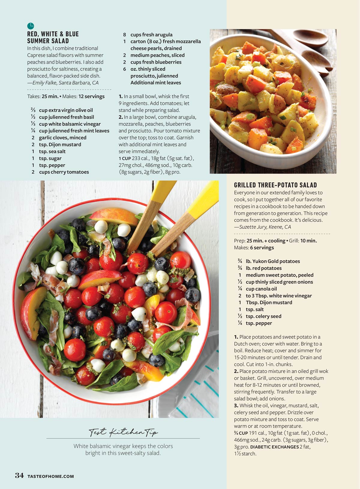 Taste of Home - Salad, Bowls & Beyond: 100+ Easy, Healthy, Nutritious Recipes For Every Meal, Simple Sides, Breakfast Bowl Bar, One Dish Dinners, Cool & Creamy Smoothies & More!