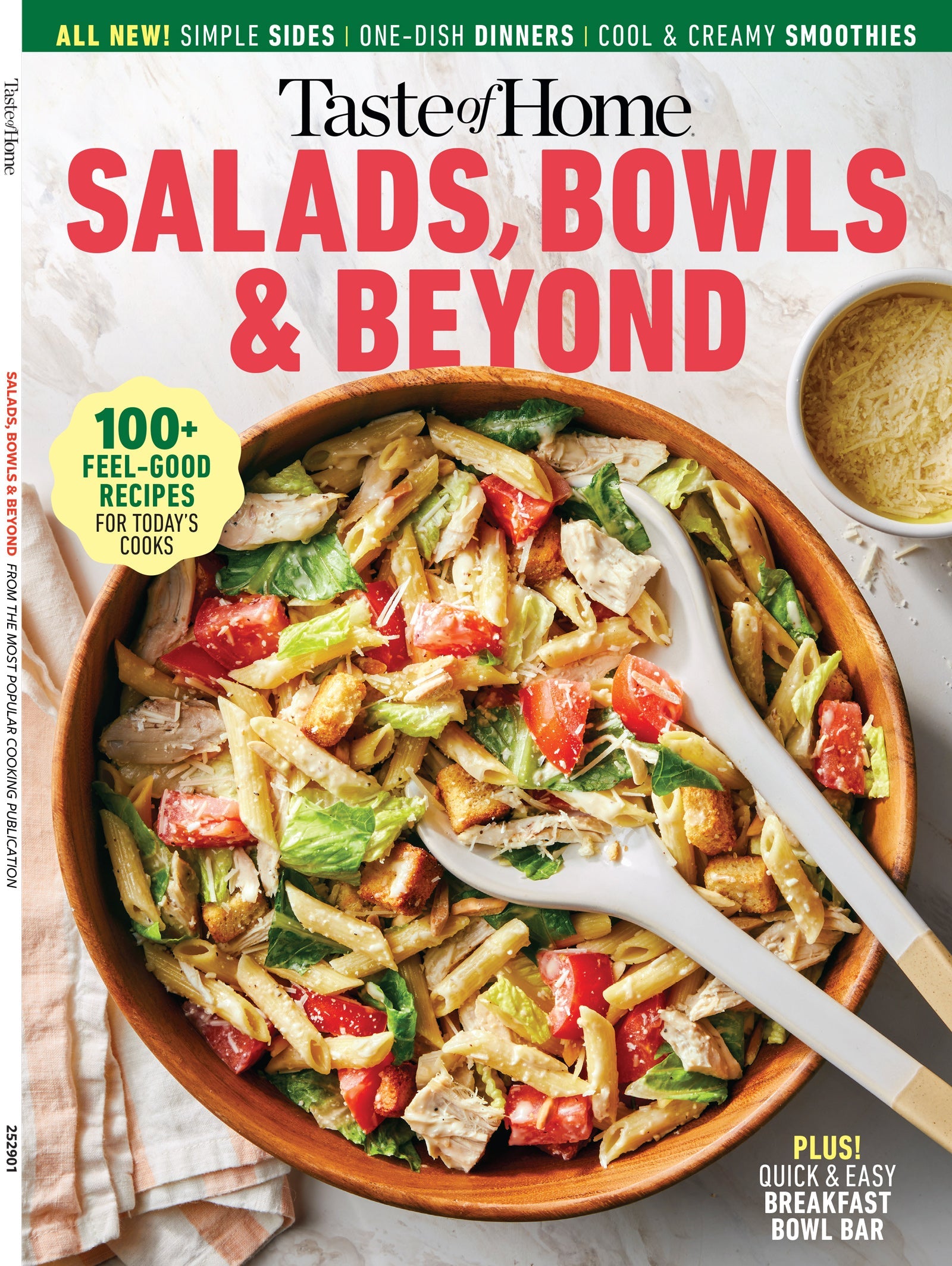 Taste of Home - Salad, Bowls & Beyond: 100+ Easy, Healthy, Nutritious Recipes For Every Meal, Simple Sides, Breakfast Bowl Bar, One Dish Dinners, Cool & Creamy Smoothies & More!