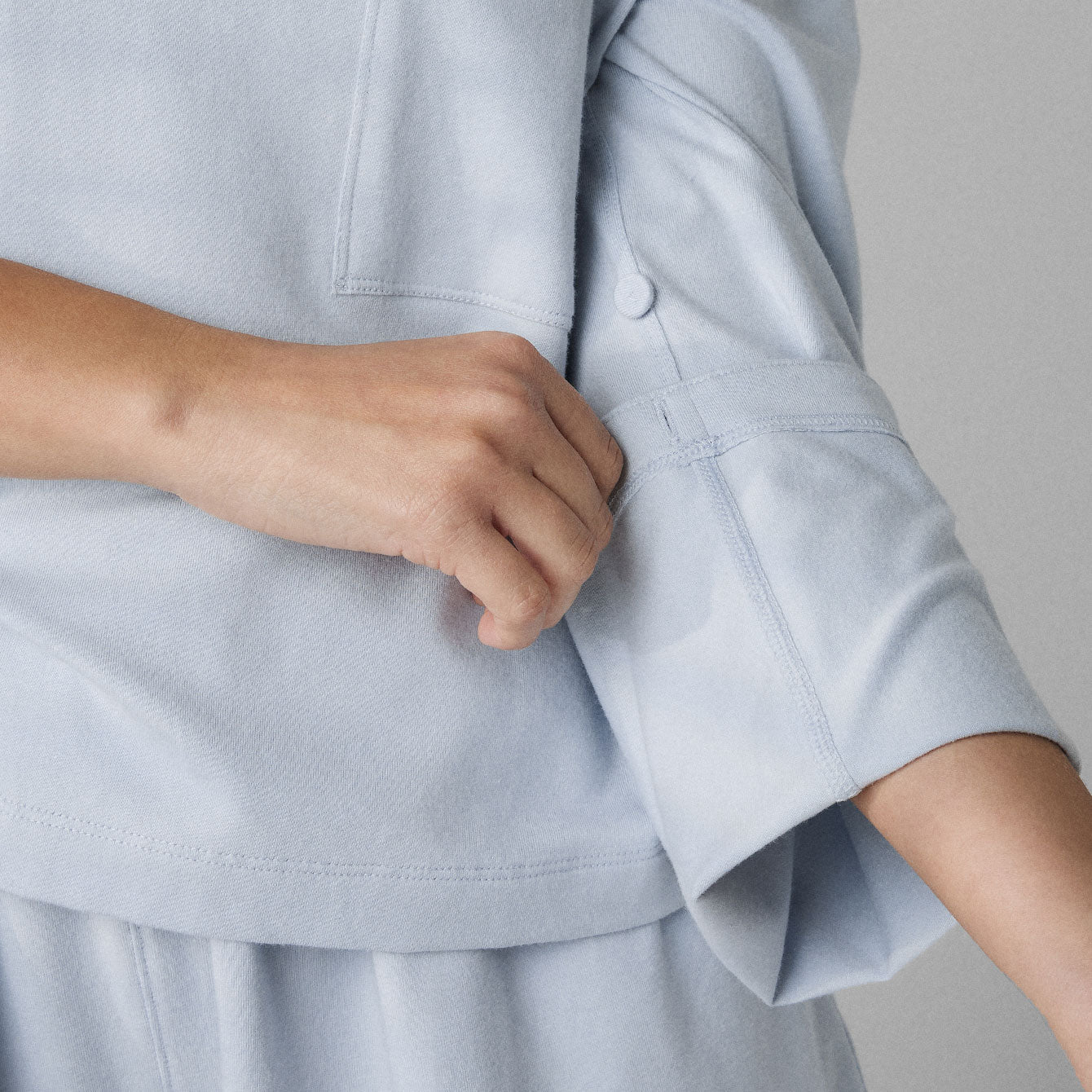 Slumberknit™ Long Sleeve Henley Short Set