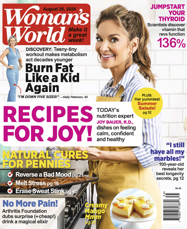 Woman's World - 08.26.24 Recipes for Joy