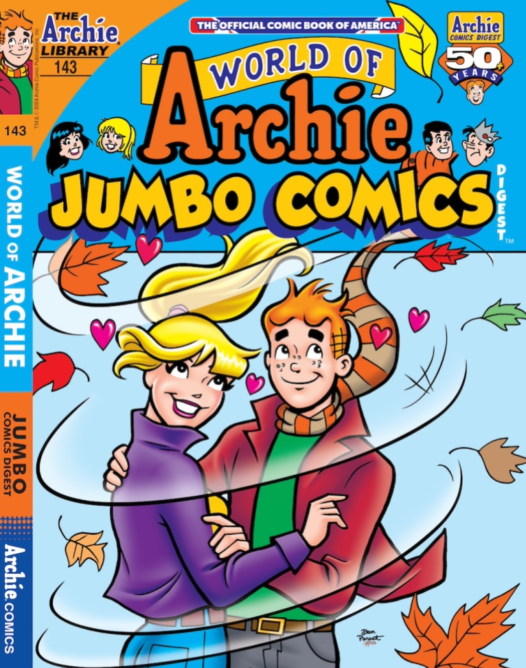 World Of Archie Jumbo Comics - Issue 143: Brand New Story, Young Doctor Masters Wants to Make Riverdale Your Favorite Town, Archie Andrews & Betty Cooper's Adventure & All About Memes!