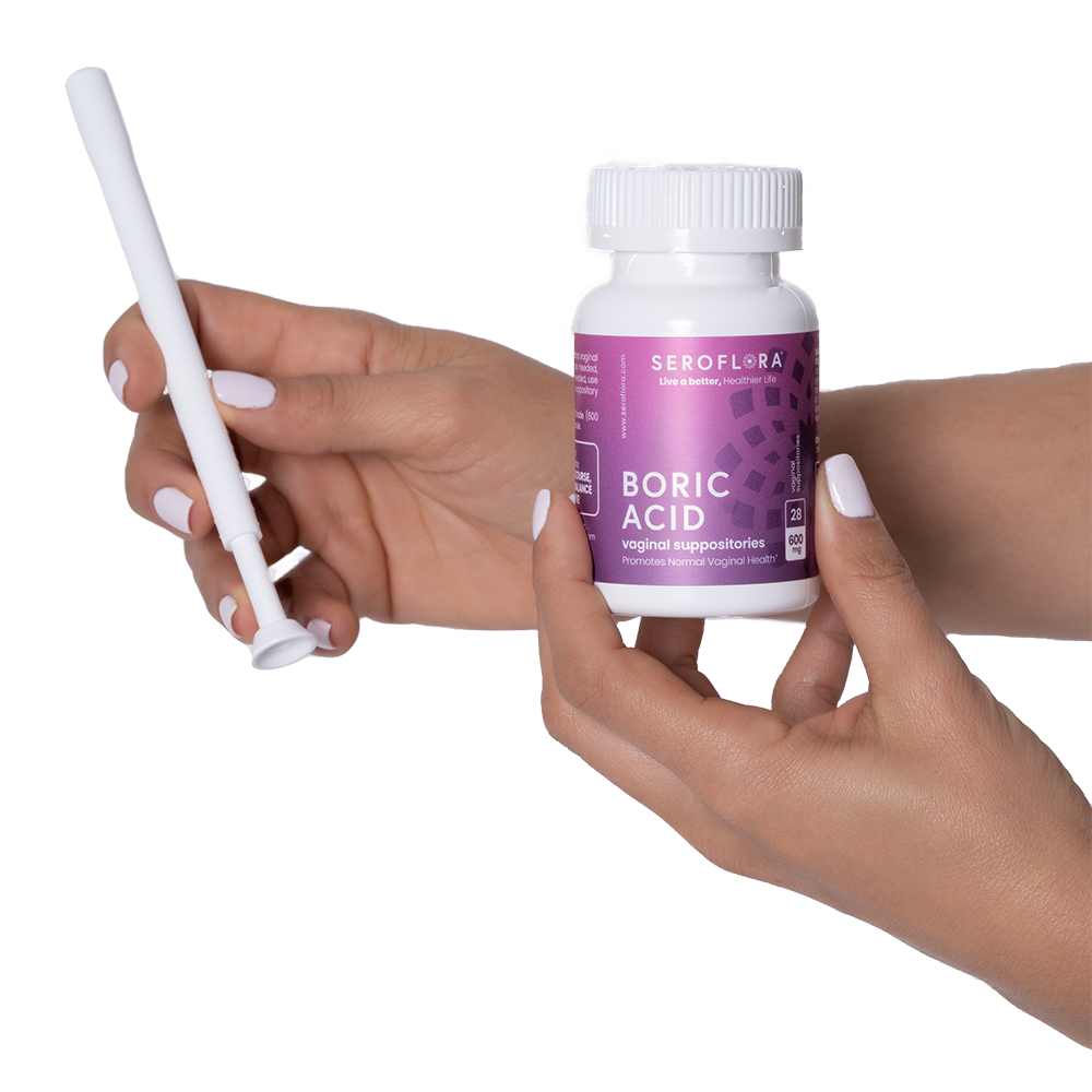 Boric Acid Vaginal Suppositories with Applicators (30/7ct)