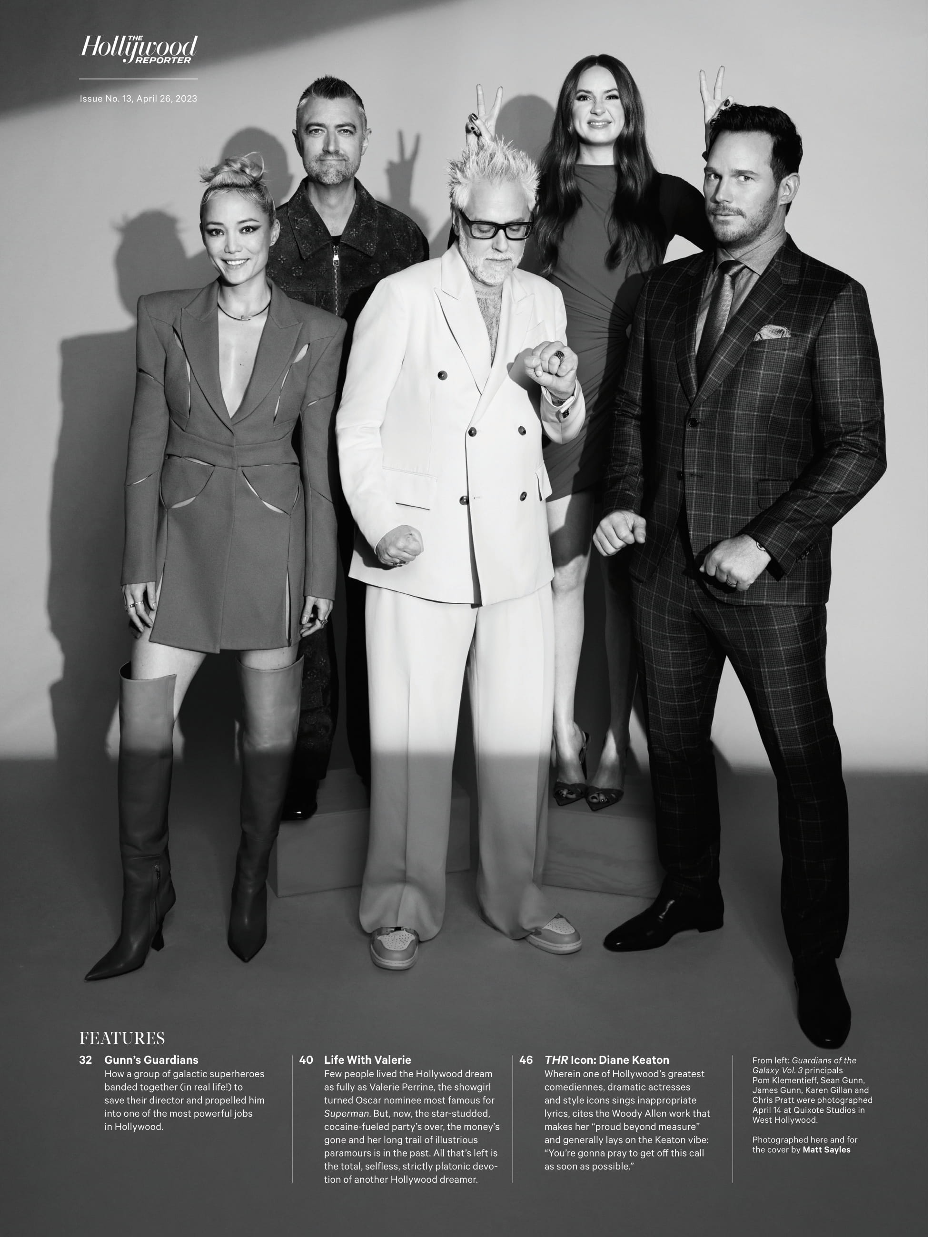 The Hollywood Reporter - 23.04.26 Edition: How Chris Pratt & The Guardians Of The Galaxy Vol. 3 Cast Helped James Gunn Reach The Most Powerful Job In Hollywood, Tucker Carlson's Firing & More!