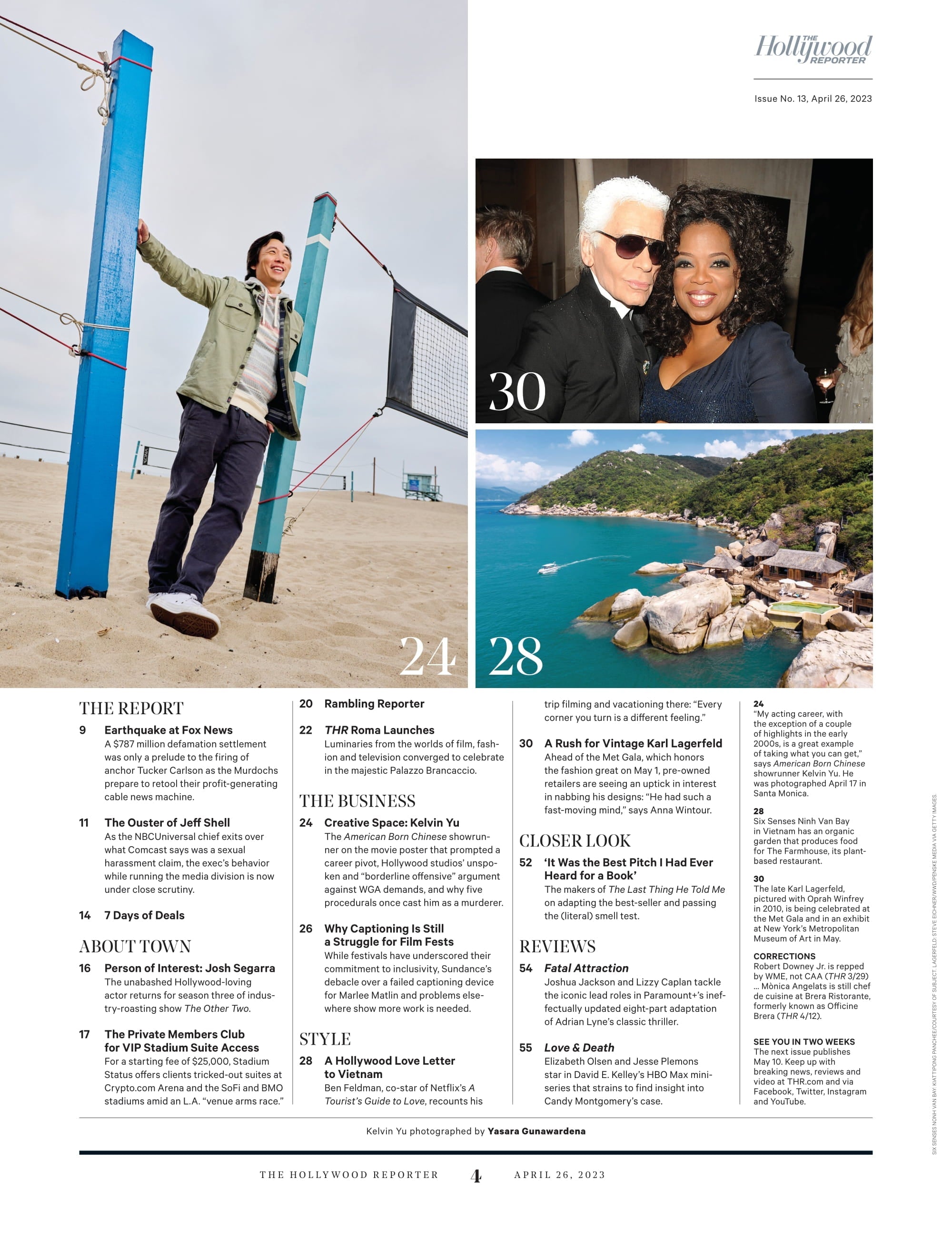 The Hollywood Reporter - 23.04.26 Edition: How Chris Pratt & The Guardians Of The Galaxy Vol. 3 Cast Helped James Gunn Reach The Most Powerful Job In Hollywood, Tucker Carlson's Firing & More!