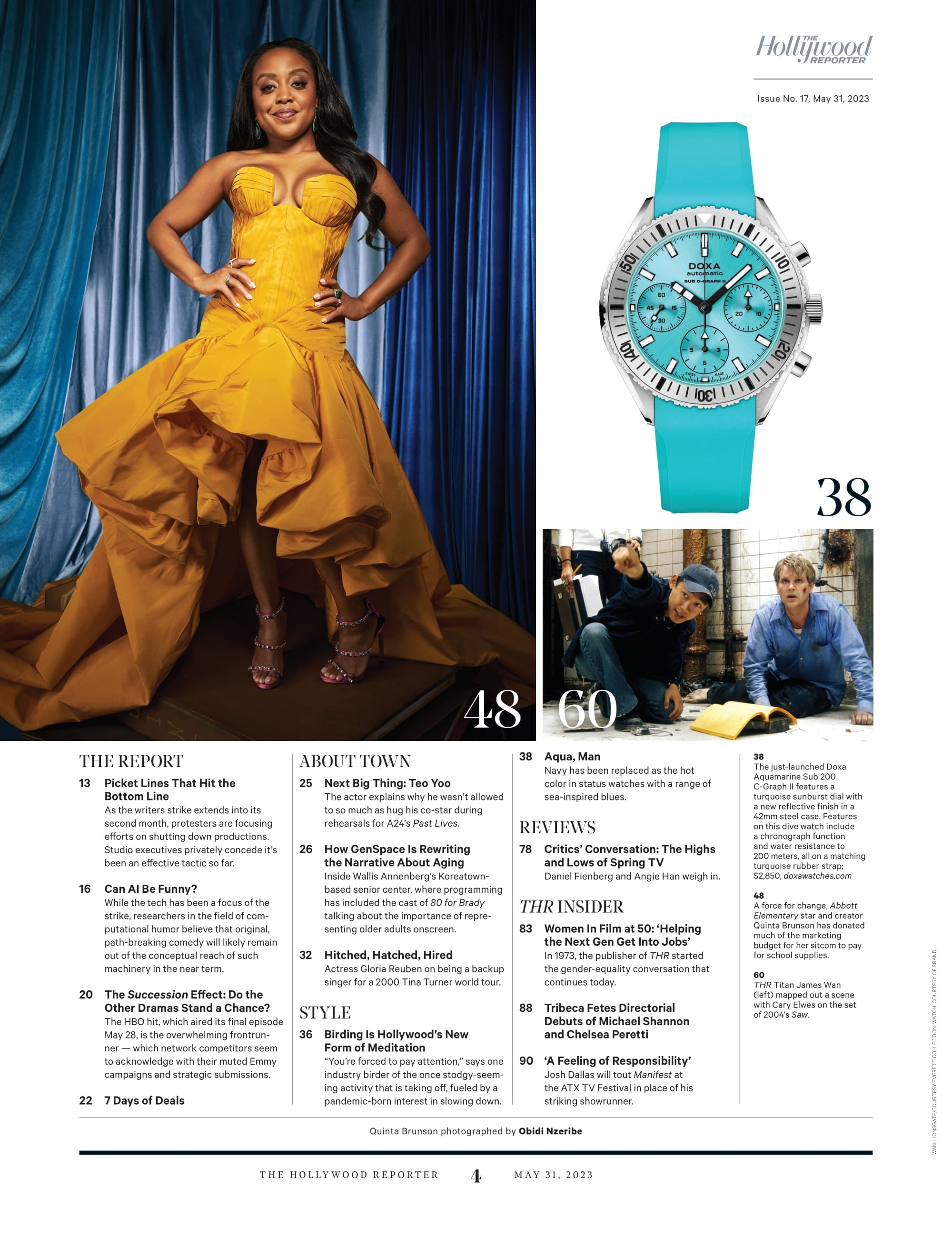 The Hollywood Reporter - 23.05.31 Edition: Raising Our Voices With Taika Waititi, Eva Longoria & Niecy Nash-Betts, The Top 50 Forces For Change, Comedy Roundtable With Jason Segel, Mo Amer & More!