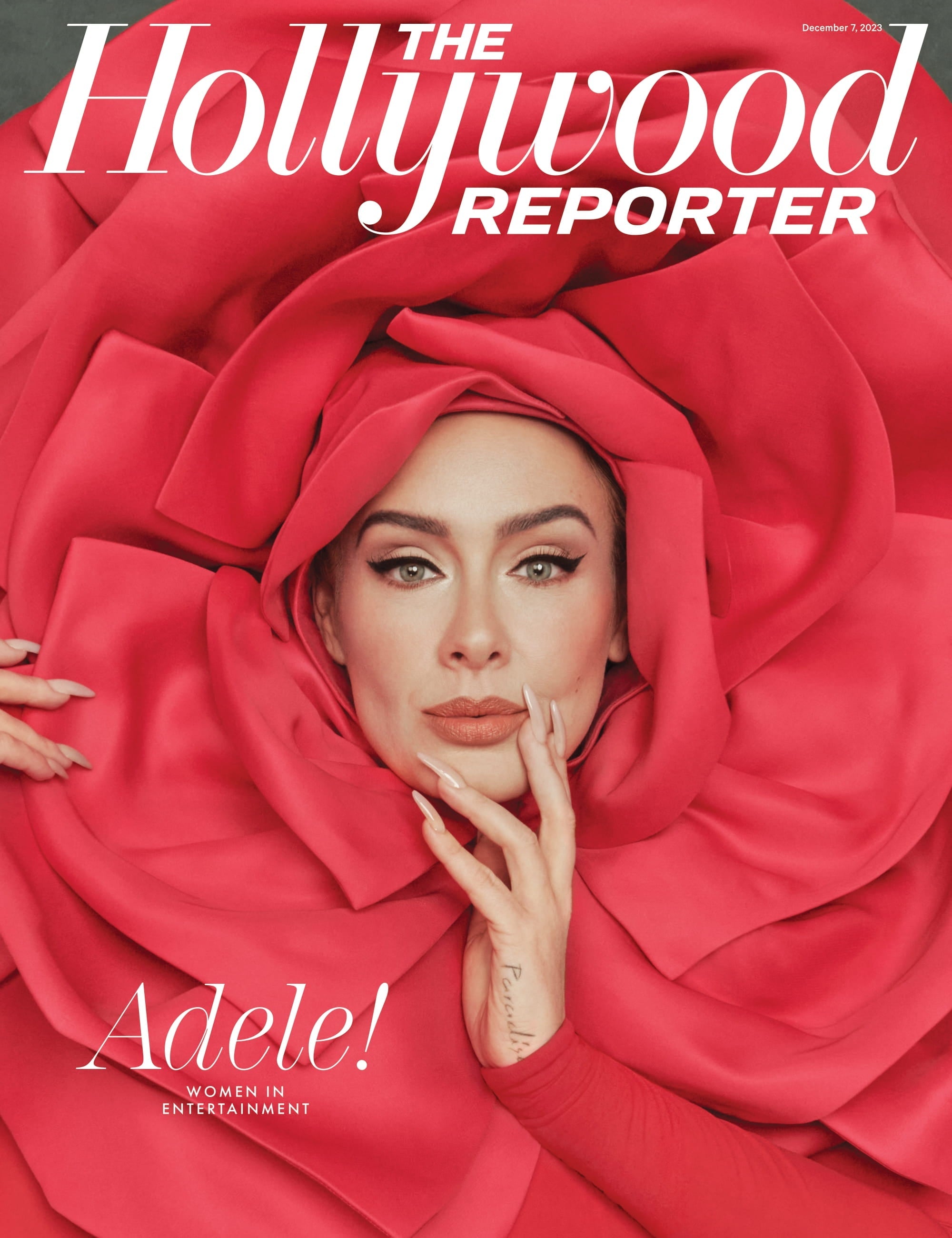The Hollywood Reporter - 23.12.07 Edition: Adele! Women In Entertainment!, Megastar Spills Tears & Tea, 100 Women Leading Entertainment, Taryn Manning's Private Life, Killers Of The Flower Moon & More