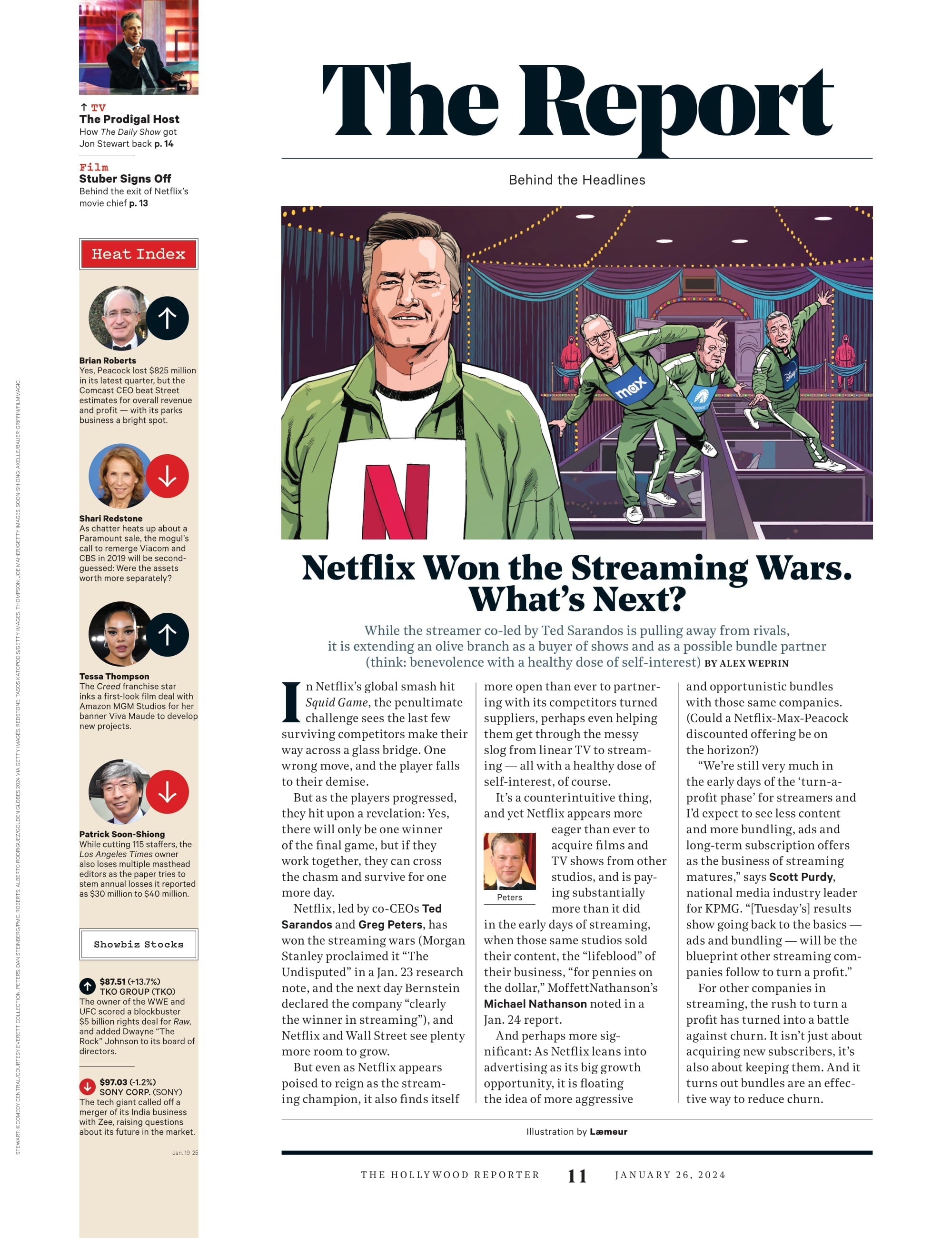 The Hollywood Reporter - 24.01.26 Edition: 50 Reasons We (Still) Love Hollywood, Aaron Sorkin, Oprah Winfrey & Bob Iger's Favorite Hollywood Things, Why Netflix Won Streaming Wars, Will Ferrell & More