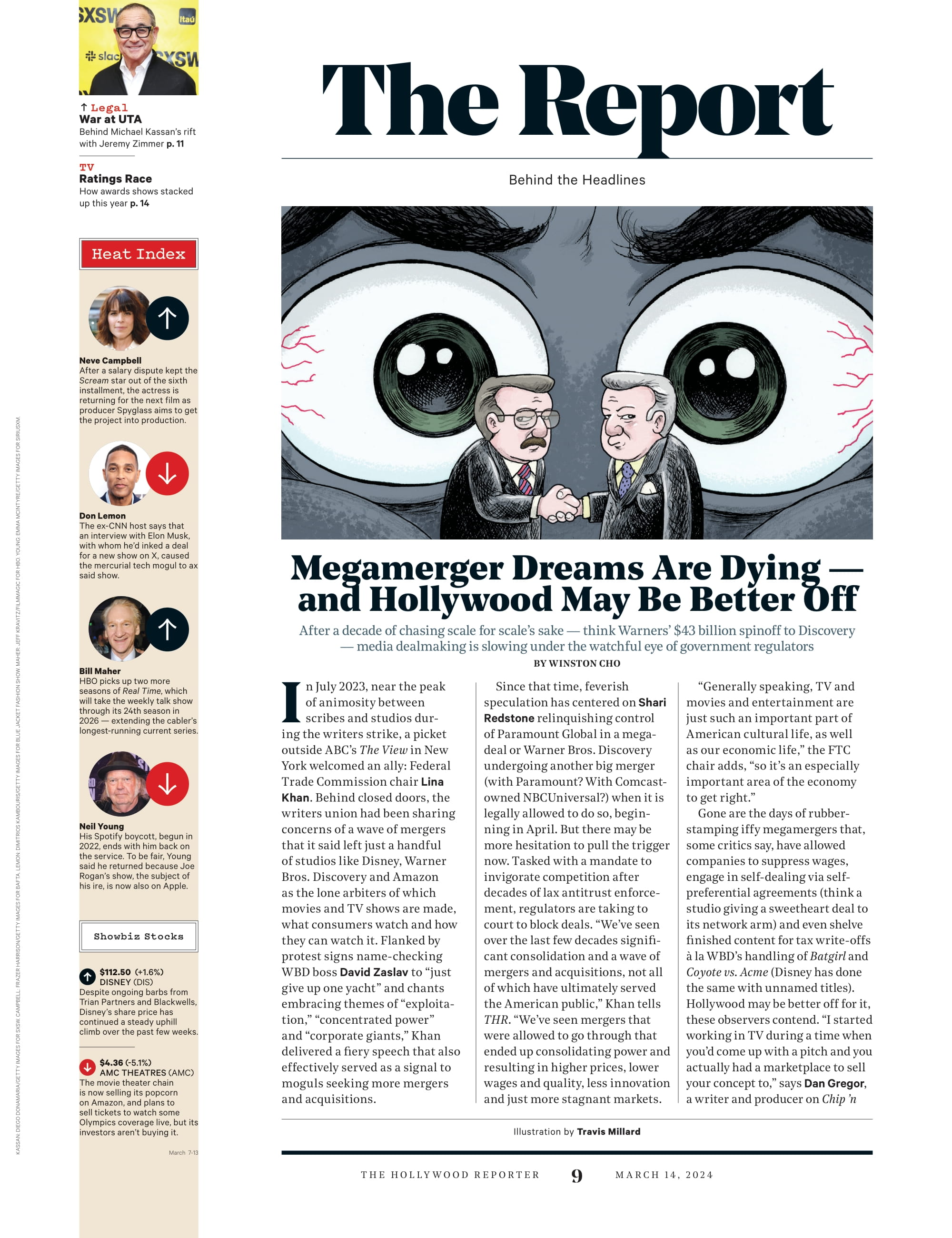 The Hollywood Reporter - 24.03.14 Edition: Kristen Wiig Didn't Plan For This, Her Role In Palm Royale, MMA Sensation & Star Wars Breakout Gina Carano Talks Mandalorian Firing, William Shatner & More!