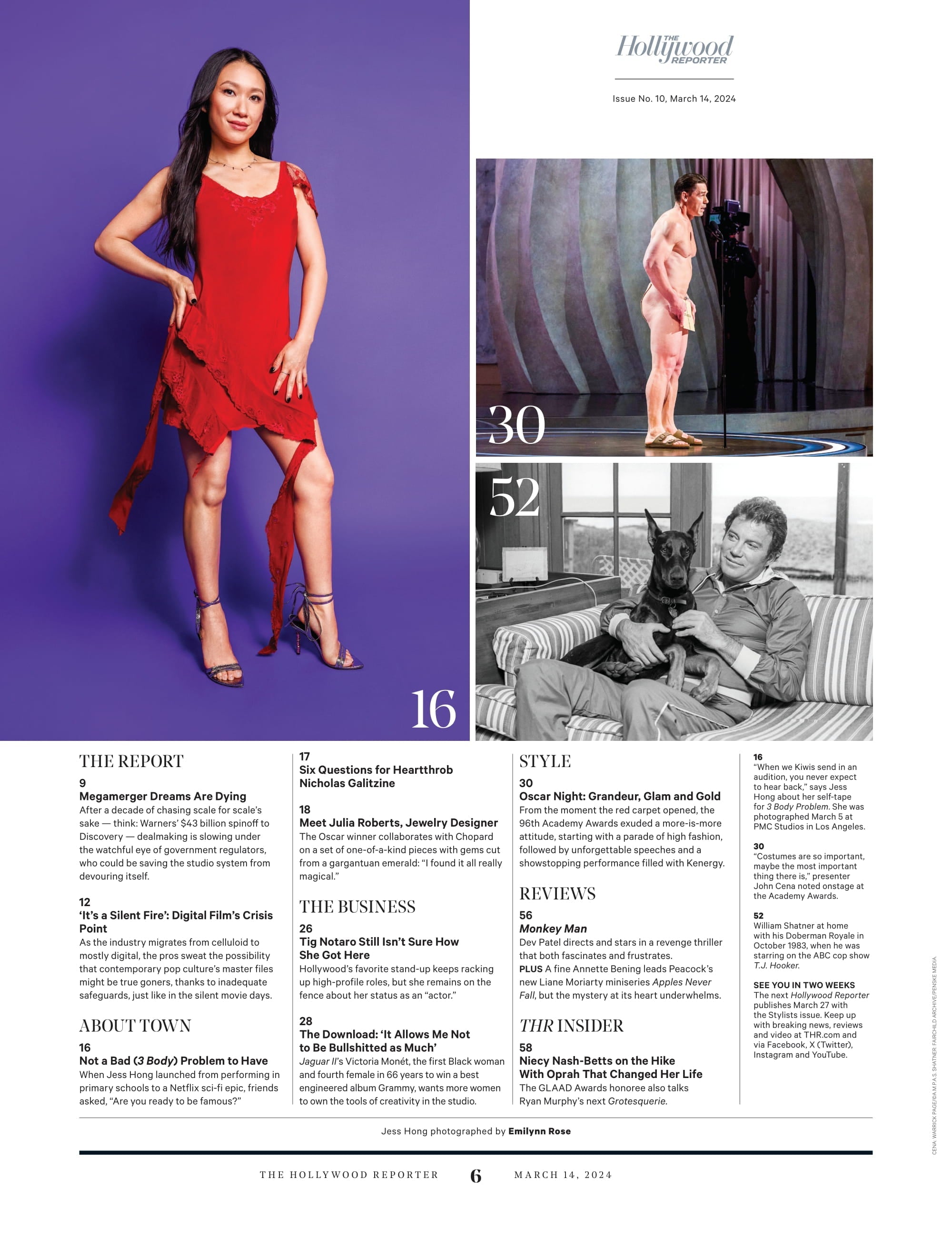 The Hollywood Reporter - 24.03.14 Edition: Kristen Wiig Didn't Plan For This, Her Role In Palm Royale, MMA Sensation & Star Wars Breakout Gina Carano Talks Mandalorian Firing, William Shatner & More!