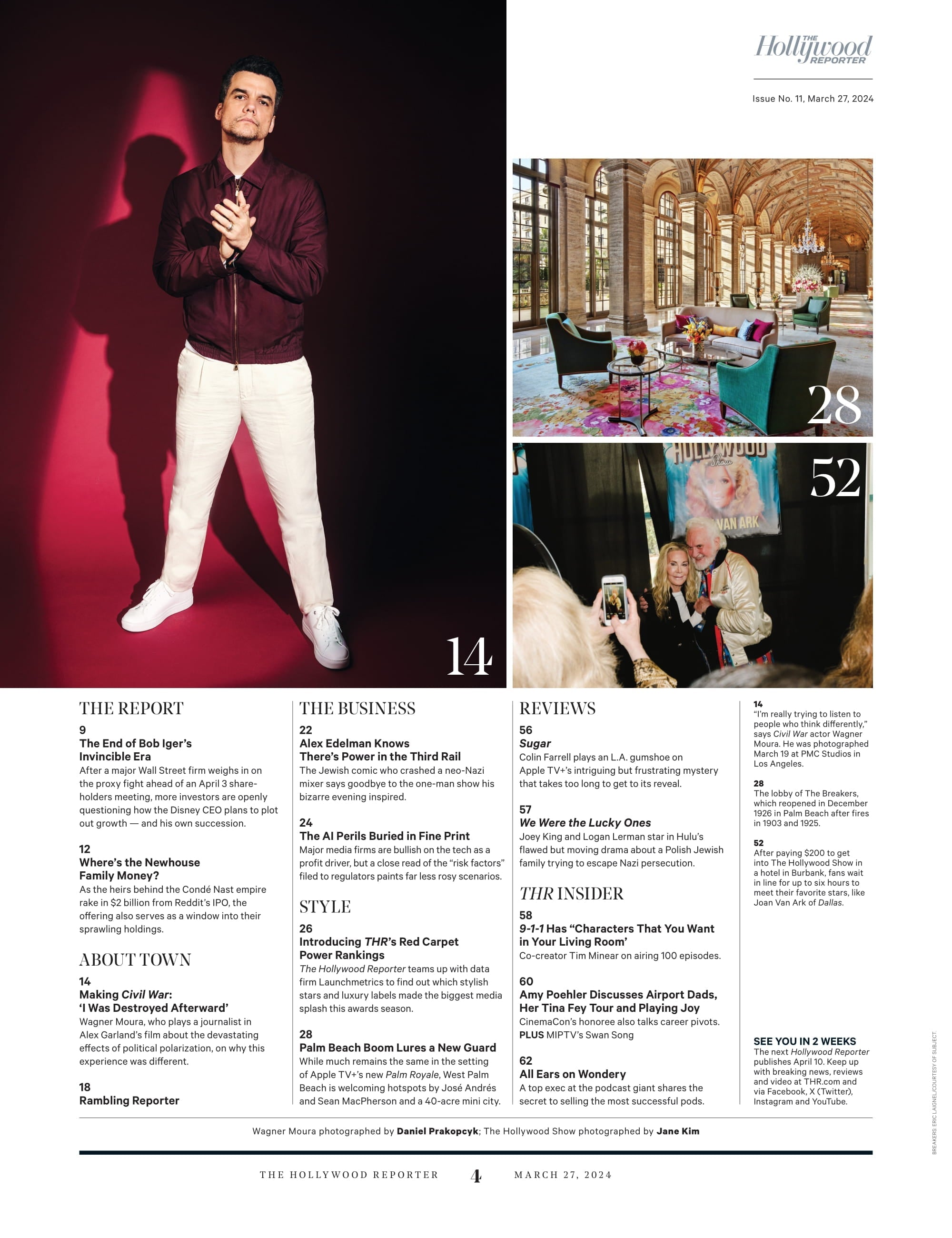 The Hollywood Reporter - 24.03.27 Edition: Power Stylists Featuring Cardi B, Emma Stone, Emily Blunt, Colman Domingo, Demi Moore, Hunter Schafer, America Ferrera, Barry Keoghan, Jenna Ortega & More!