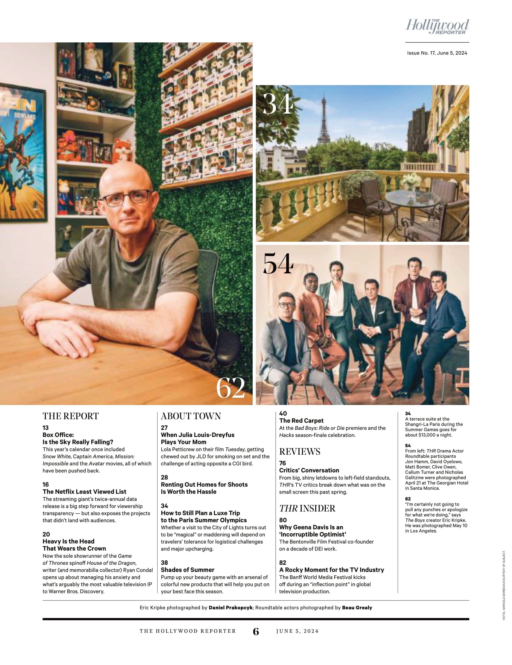 The Hollywood Reporter - 24.06.05 Edition: The Two Jake Gyllenhaal's In Crime Thriller Presumed Innocent & Fitness Fanatic In Road House, Drama Actor Roundtable With Matt Bomer, John Hamm & More!