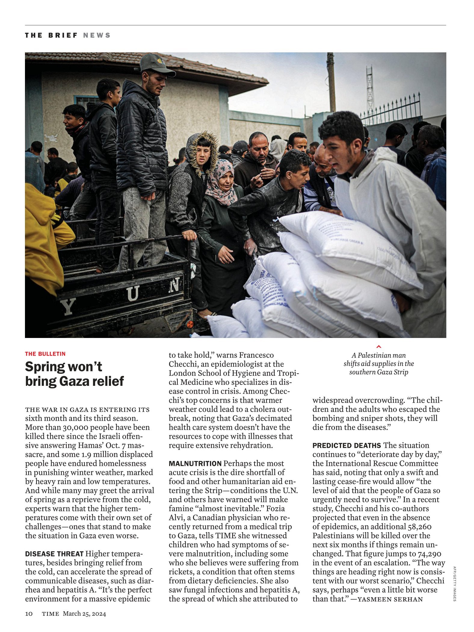 TIME Magazine - 03.25.24 Edition: The Fight To Free Evan Gershkovich, Moscow Prison, Thailand Minister Srettha Thavisin, Epidemic Risk In Gaza, Paris Olympian Sunny Choi, Reddit Users Revolt & More!