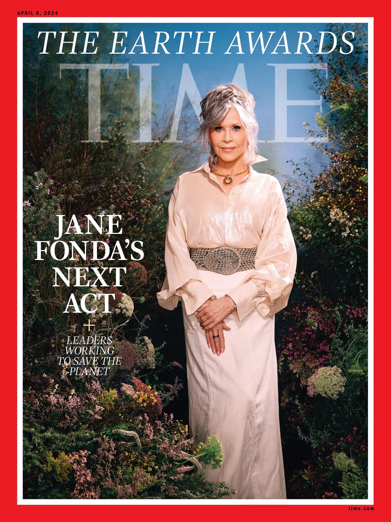 TIME Magazine - 04.08.24 Edition: Jane Fonda's Next Act, The Earth Awards, Banning TikTok, Kate Middleton's Cancer Fight, UAE Ai Ambitions, Biden Behind, India's 44-Day Election, Solar Eclipse & More!
