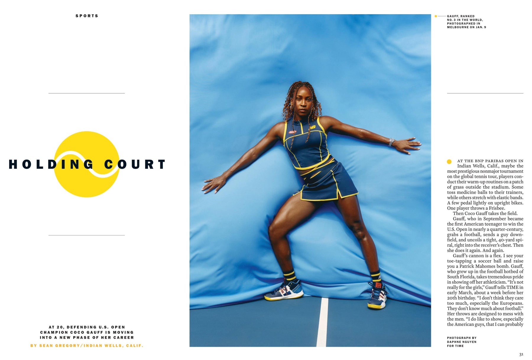 TIME Magazine - 05.13.24 Edition: Why The Tennis Star Coco Gauff Is Playing For Herself, 20 Year Old Defending U.S. Open Champion, Time100 Health, Judging Trump, Kate Middleton, Modern Greece & More!