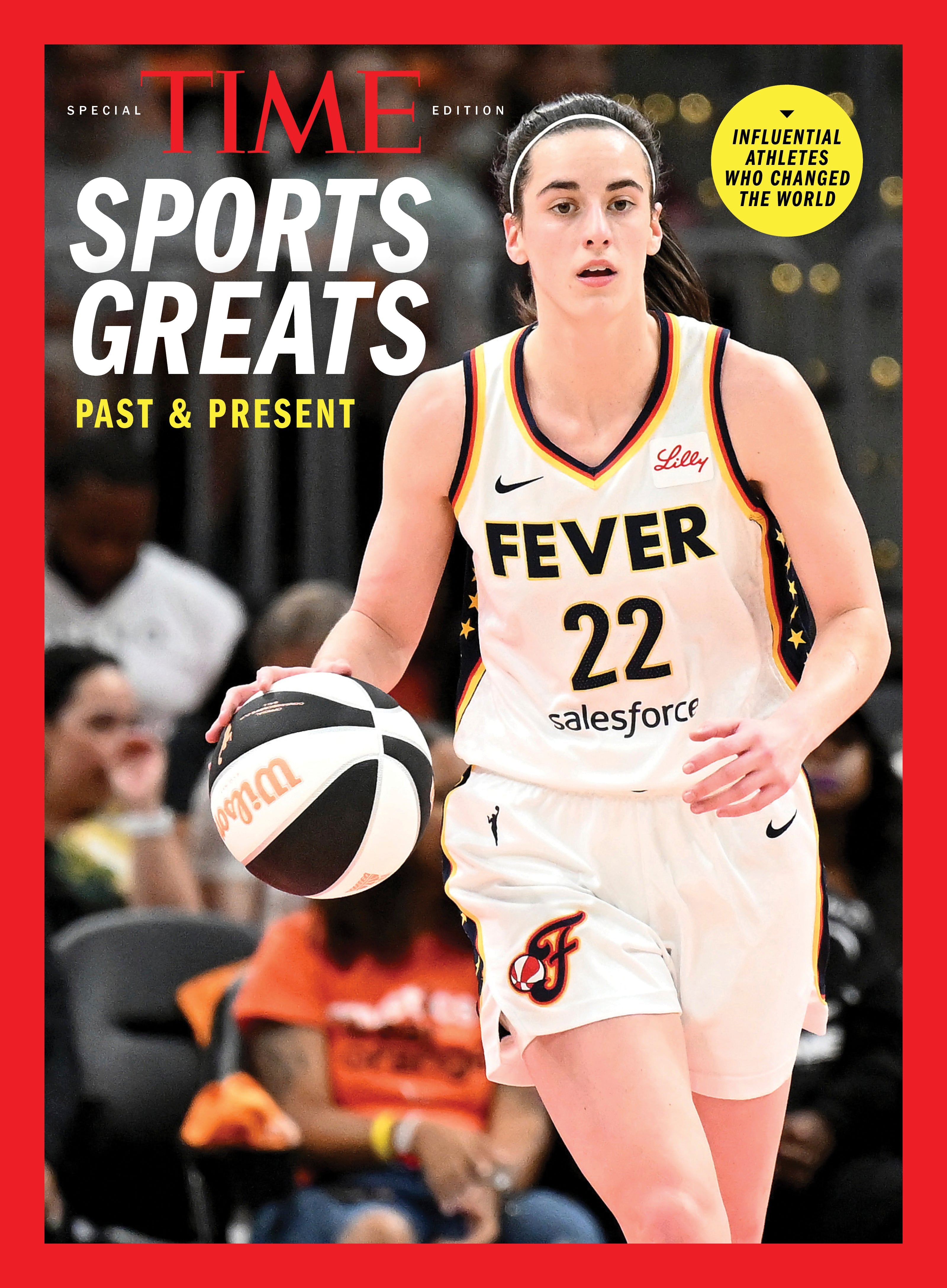 TIME Special Edition - Sports Greats Past & Present: Influential Athletes Who Changed The World, Stories Of LeBron James, Travis Kelce, Caitlin Clark, Patrick Mahomes, Simon Biles, Aaron Judge & More!