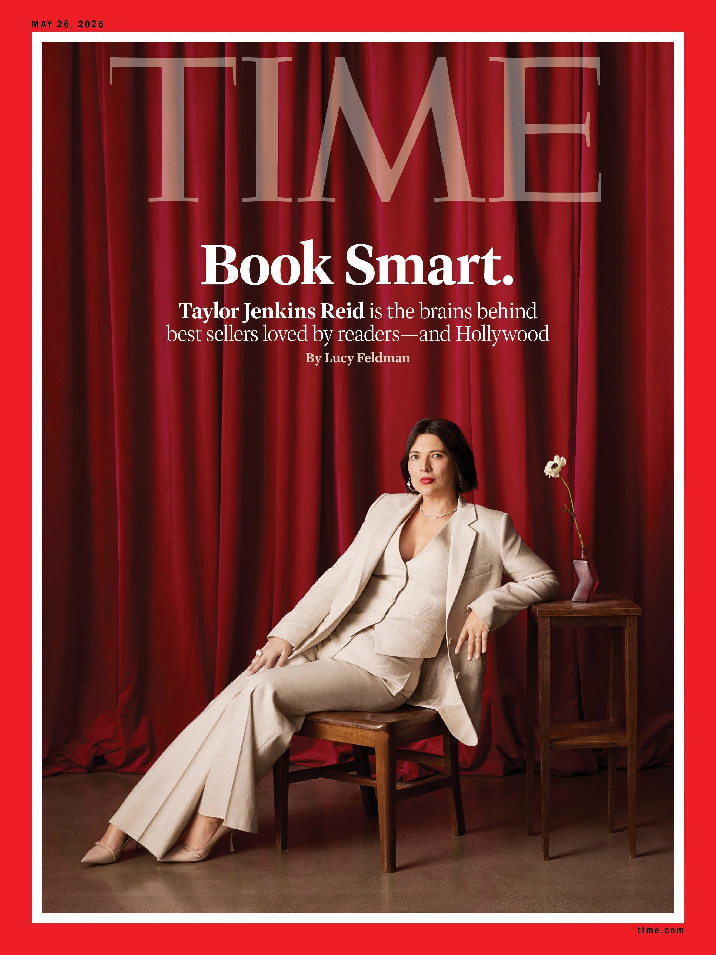 TIME Magazine - 05.26.25 Edition: Book Smart Taylor Jenkins Reid, The Brains Behind Best Sellers Loved By Readers & Hollywood